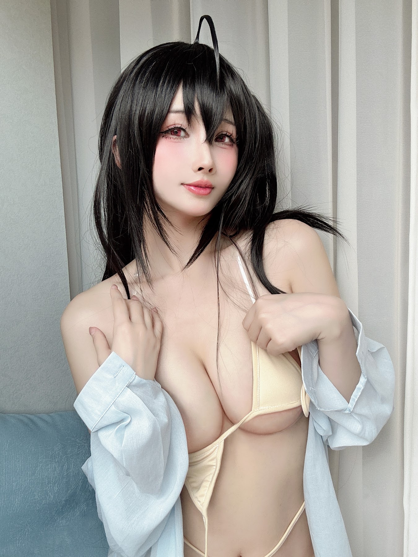 Coser@rioko凉凉子 Vol.116 大凤 海滨的白日美梦 - P14