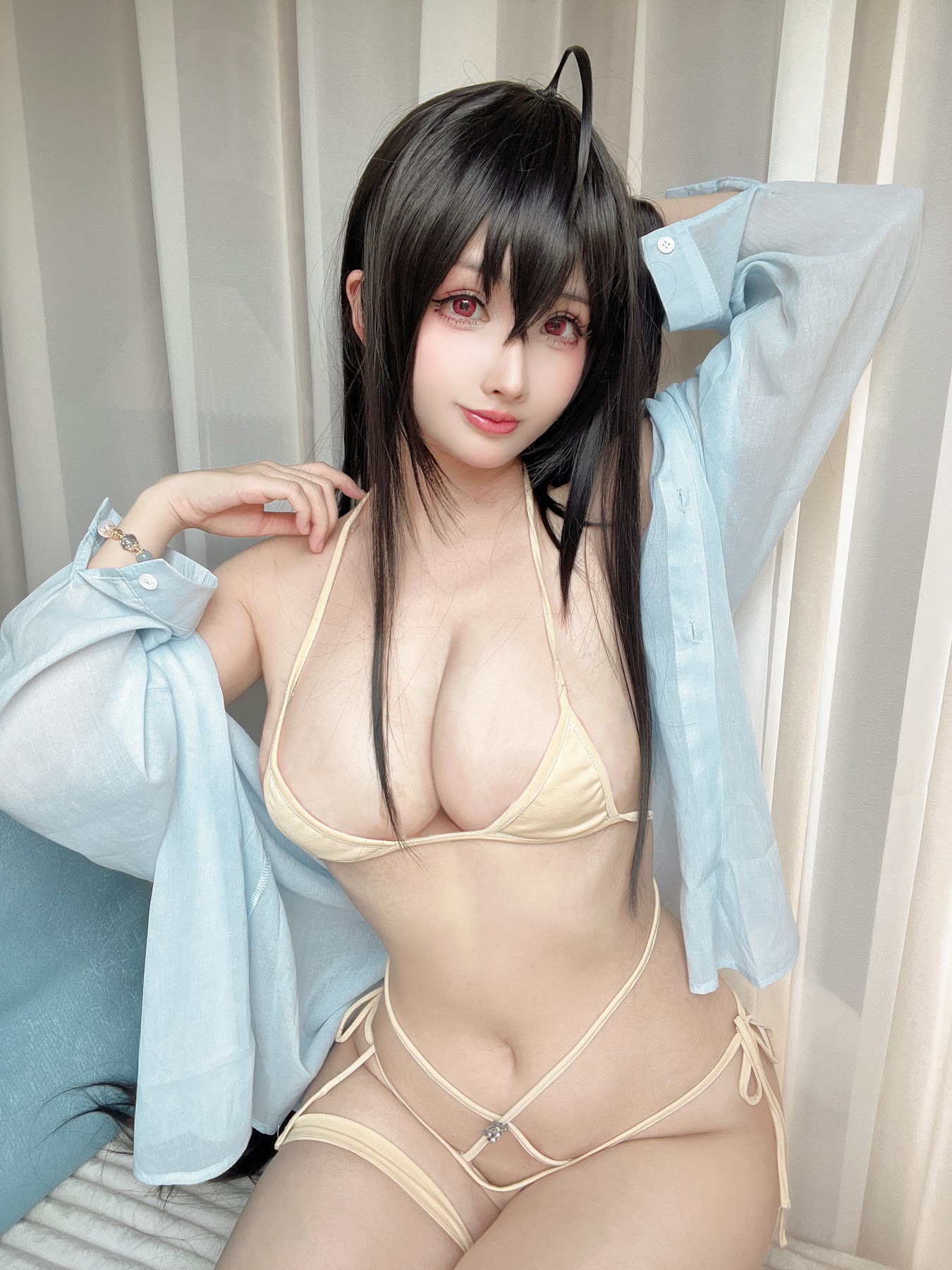 Coser@rioko凉凉子 Vol.116 大凤 海滨的白日美梦 - P23