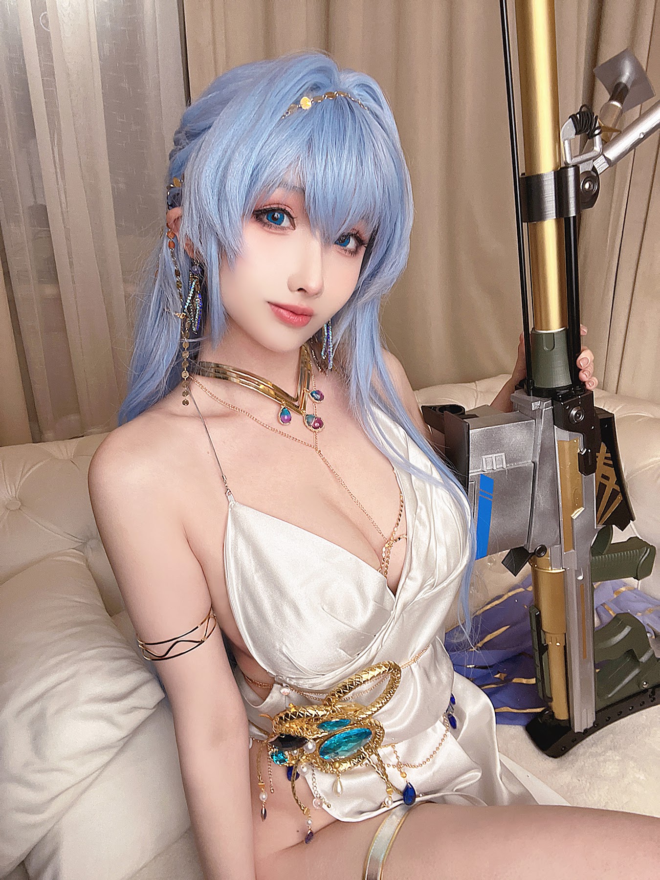 Coser@rioko凉凉子 Vol.114 海伦礼服 - P35