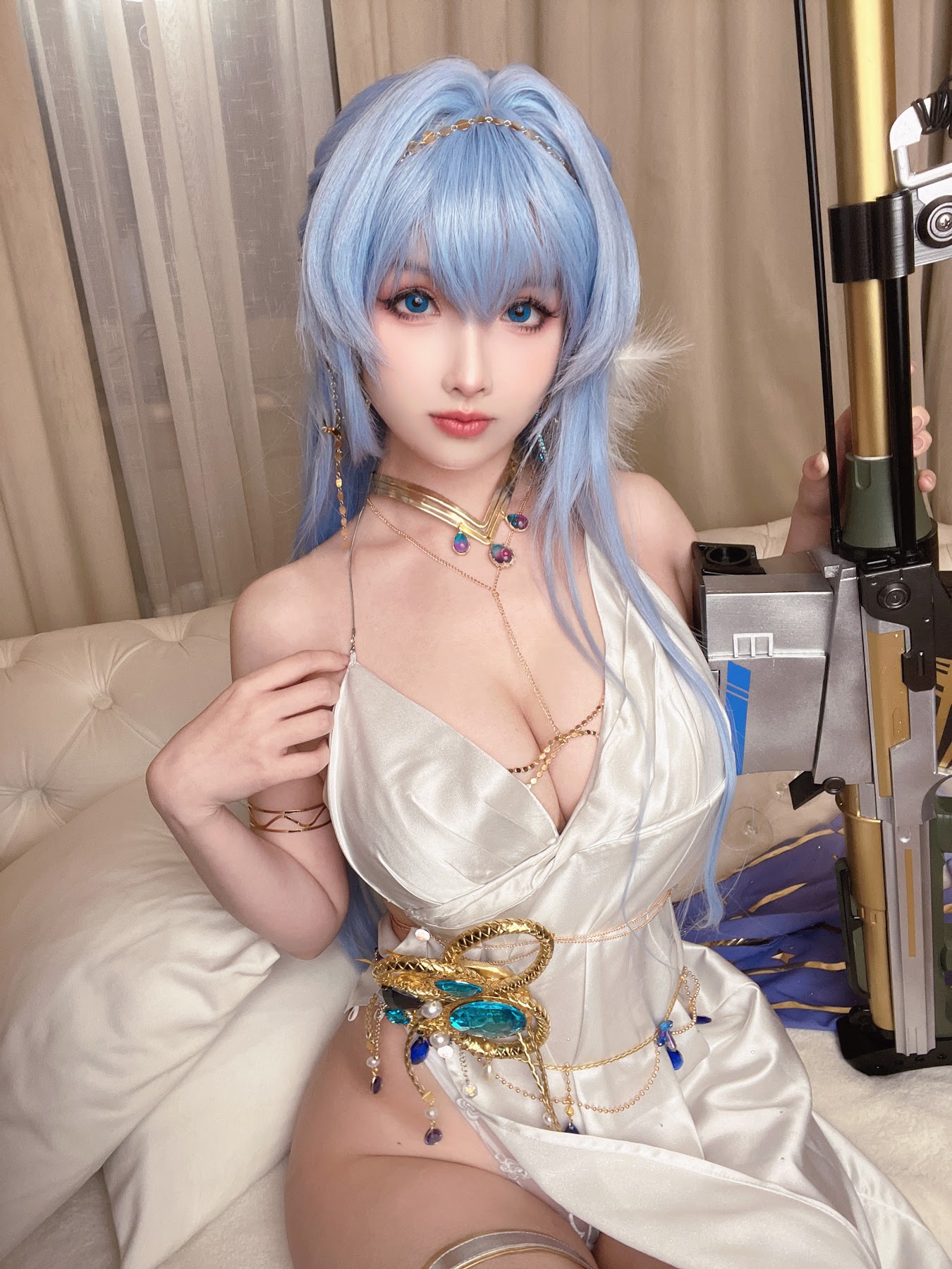 Coser@rioko凉凉子 Vol.114 海伦礼服 - P37