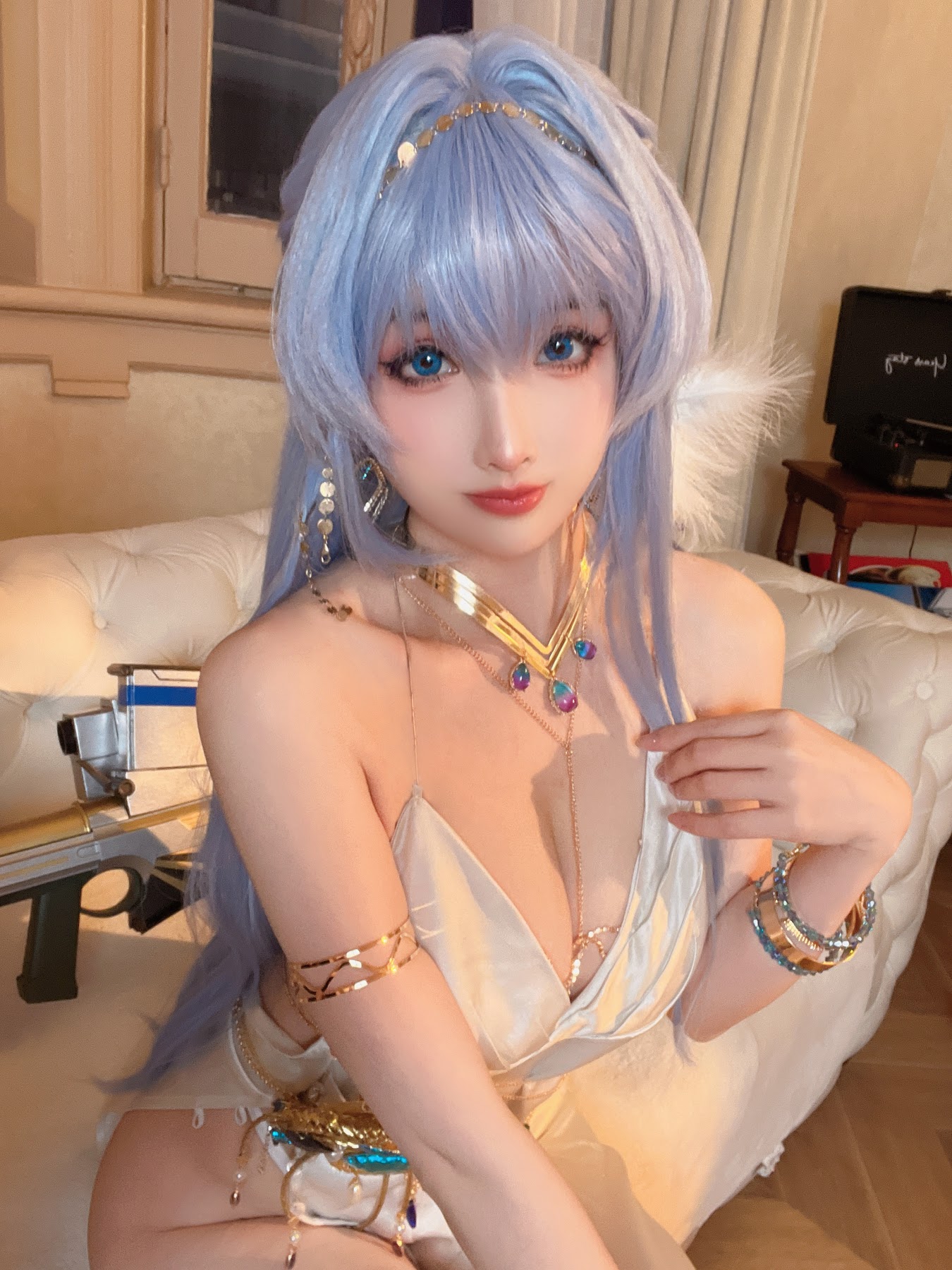 Coser@rioko凉凉子 Vol.114 海伦礼服 - P38