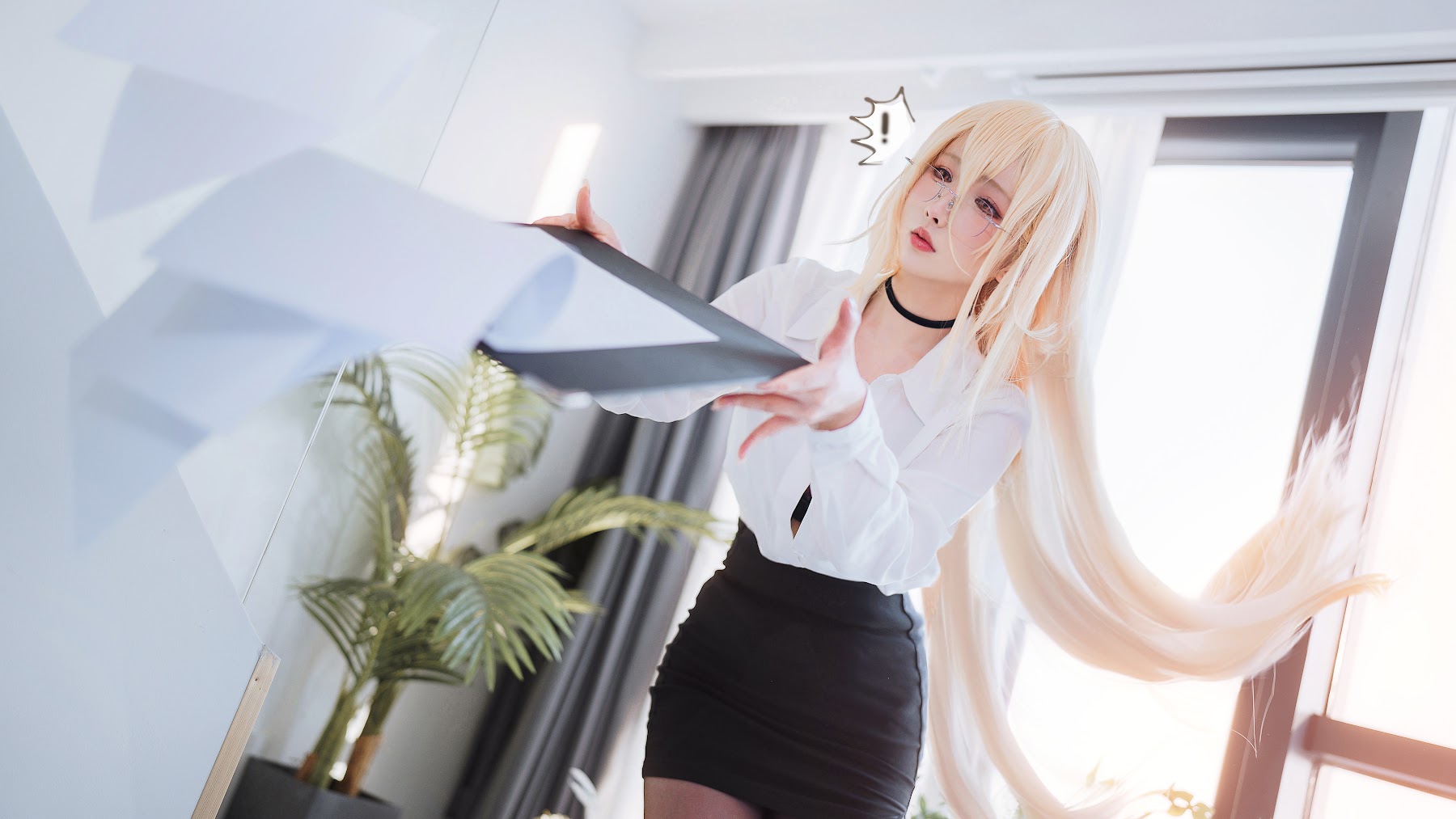 Coser@rioko凉凉子 Vol.113 碧蓝航线 冤仇 办公室的意外 - P26