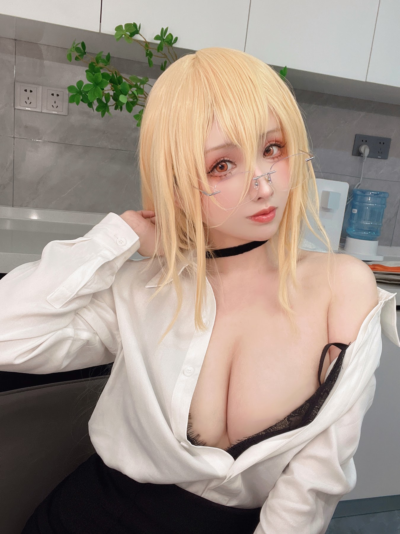 Coser@rioko凉凉子 Vol.113 碧蓝航线 冤仇 办公室的意外 - P33