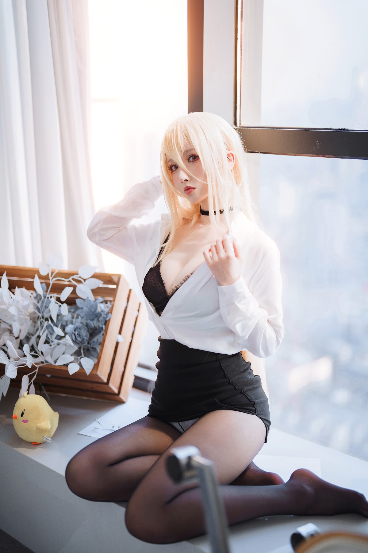 Coser@rioko凉凉子 Vol.113 碧蓝航线 冤仇 办公室的意外 - P6