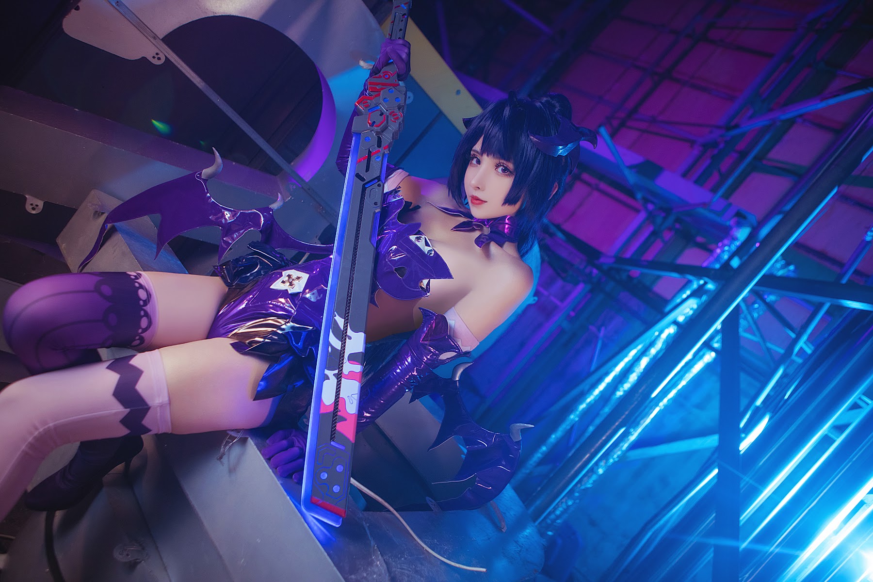 Coser@rioko凉凉子 魅魔芽衣 - P9