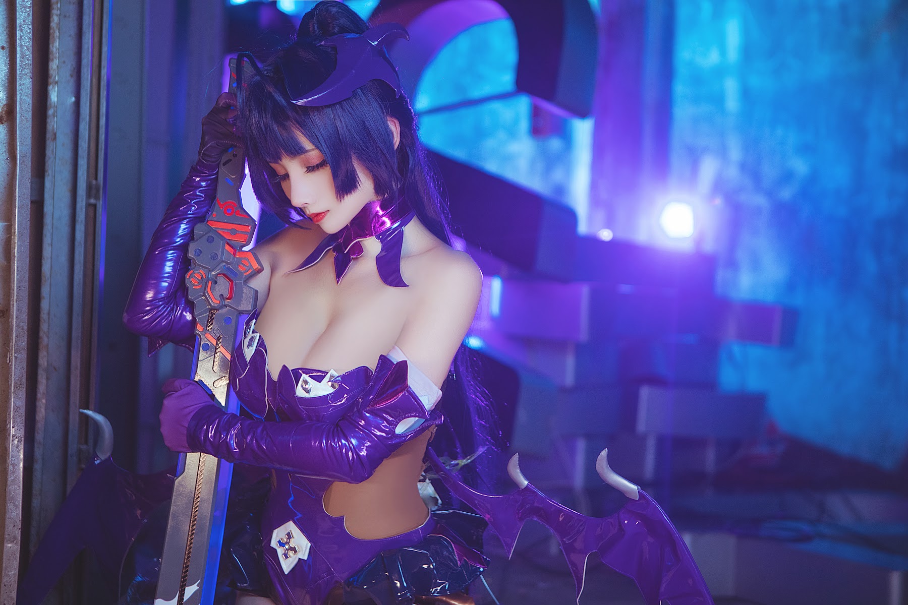 Coser@rioko凉凉子 魅魔芽衣 - P22