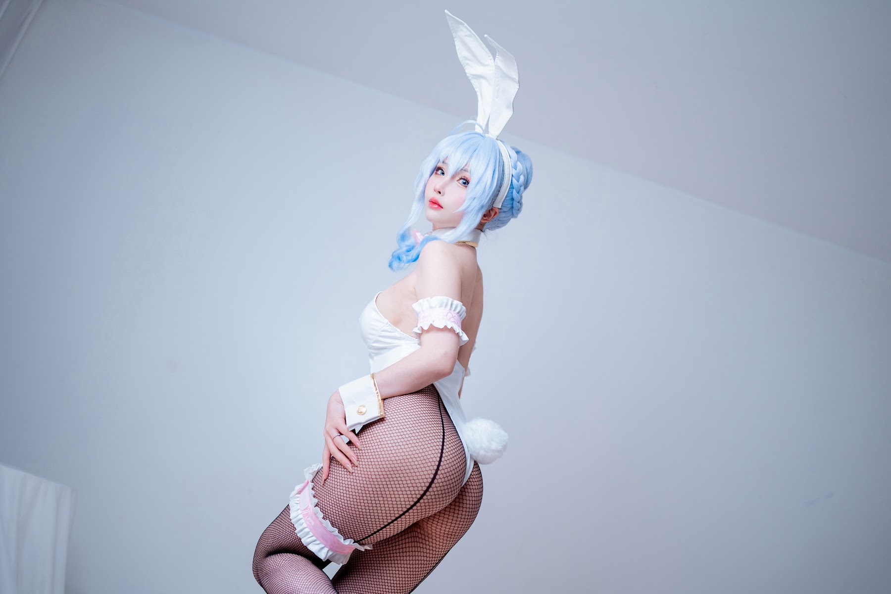 Coser@rioko凉凉子 Vol.108 雪女兔女郎 - P21