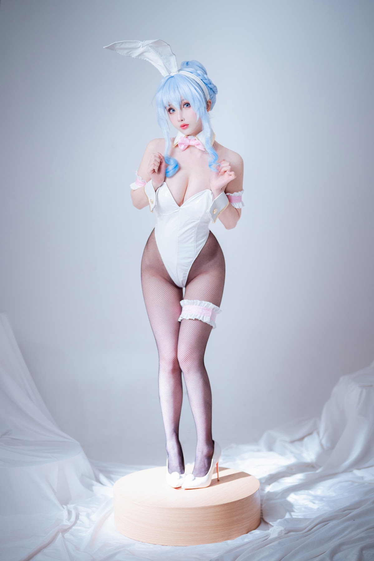 Coser@rioko凉凉子 Vol.108 雪女兔女郎 - P22