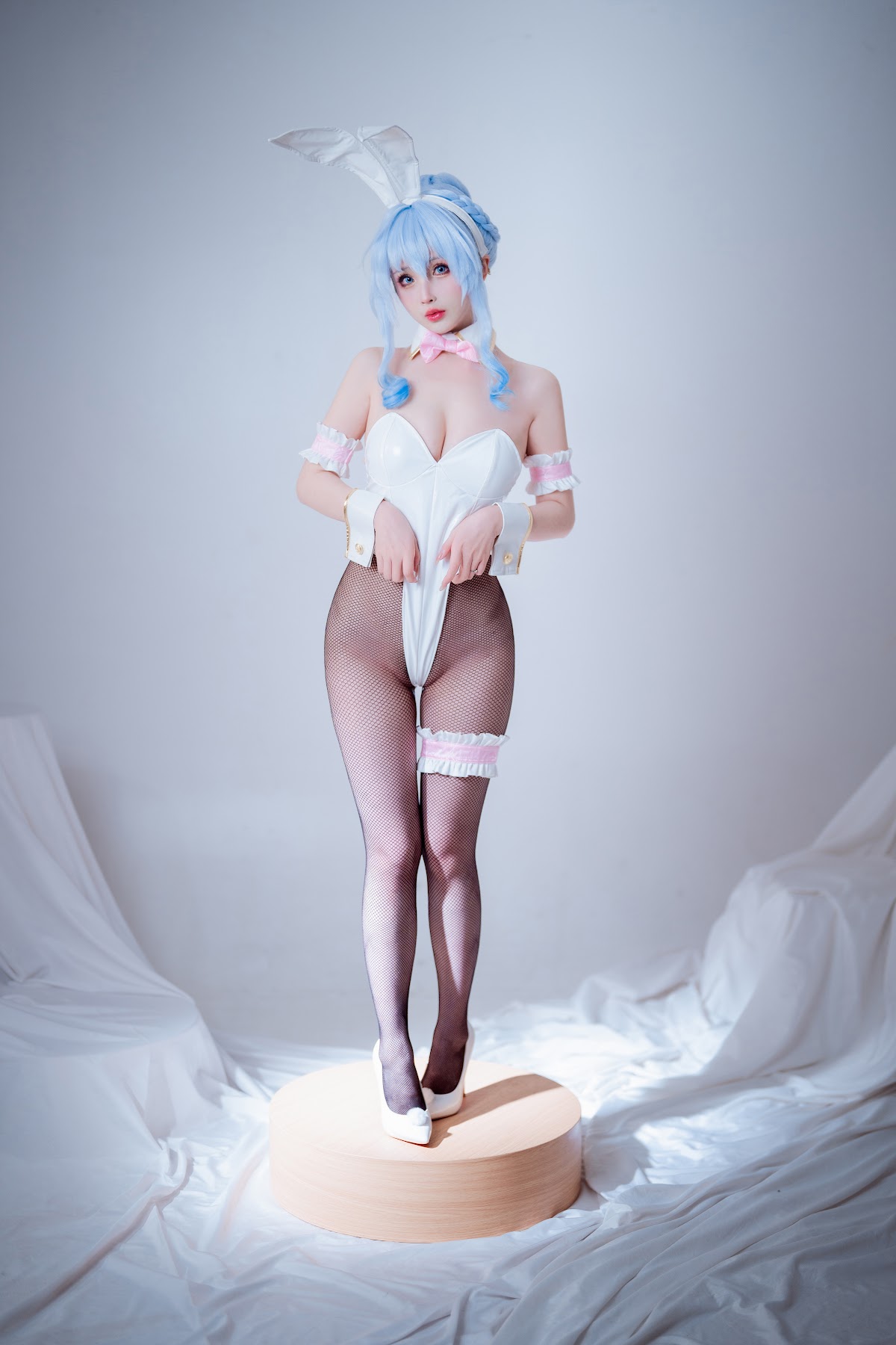 Coser@rioko凉凉子 Vol.108 雪女兔女郎 - P24