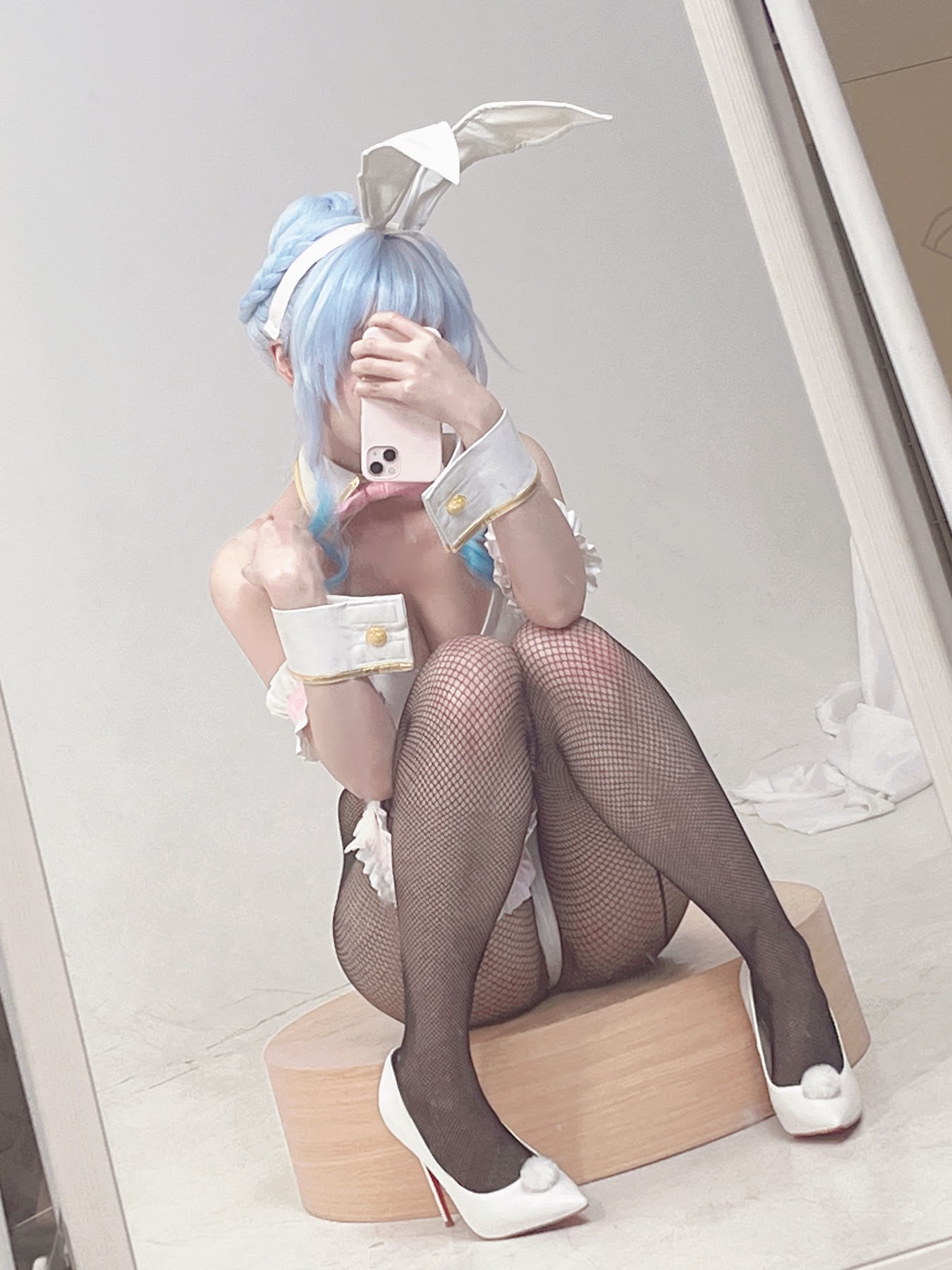 Coser@rioko凉凉子 Vol.108 雪女兔女郎 - P27