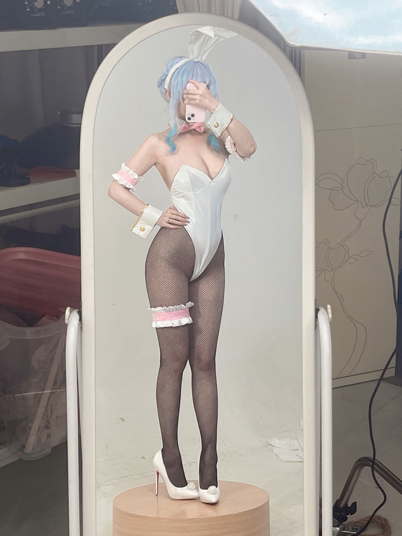 Coser@rioko凉凉子 Vol.108 雪女兔女郎 - P37