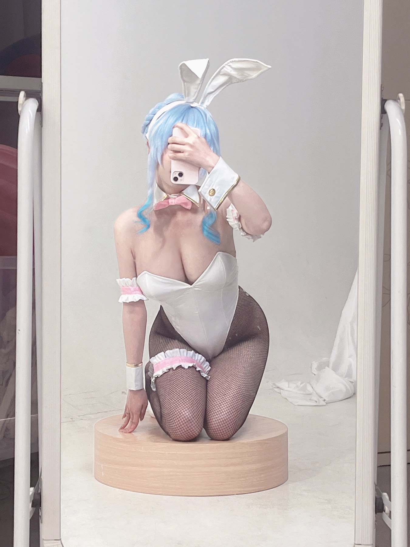 Coser@rioko凉凉子 Vol.108 雪女兔女郎 - P46