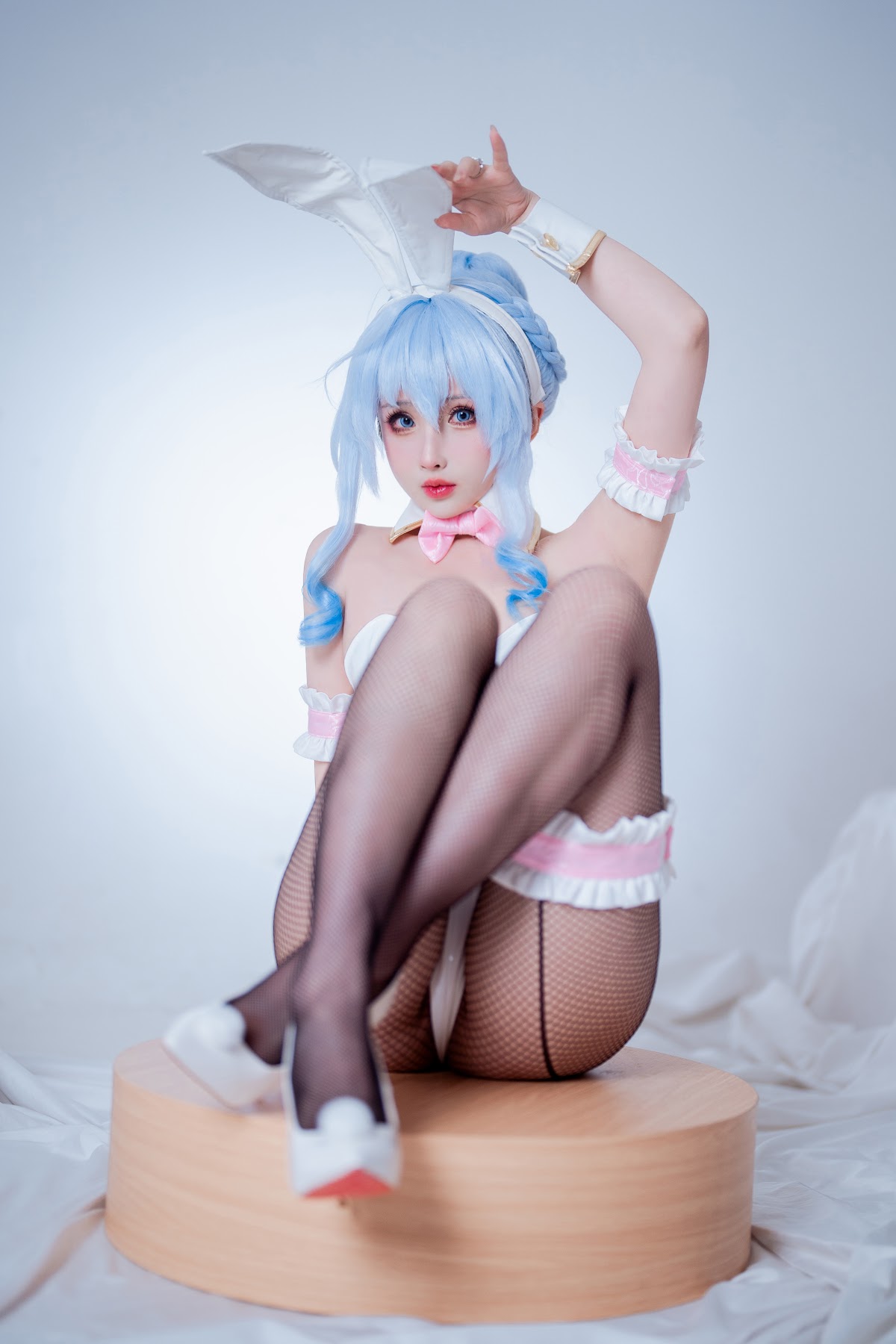 Coser@rioko凉凉子 Vol.108 雪女兔女郎 - P5