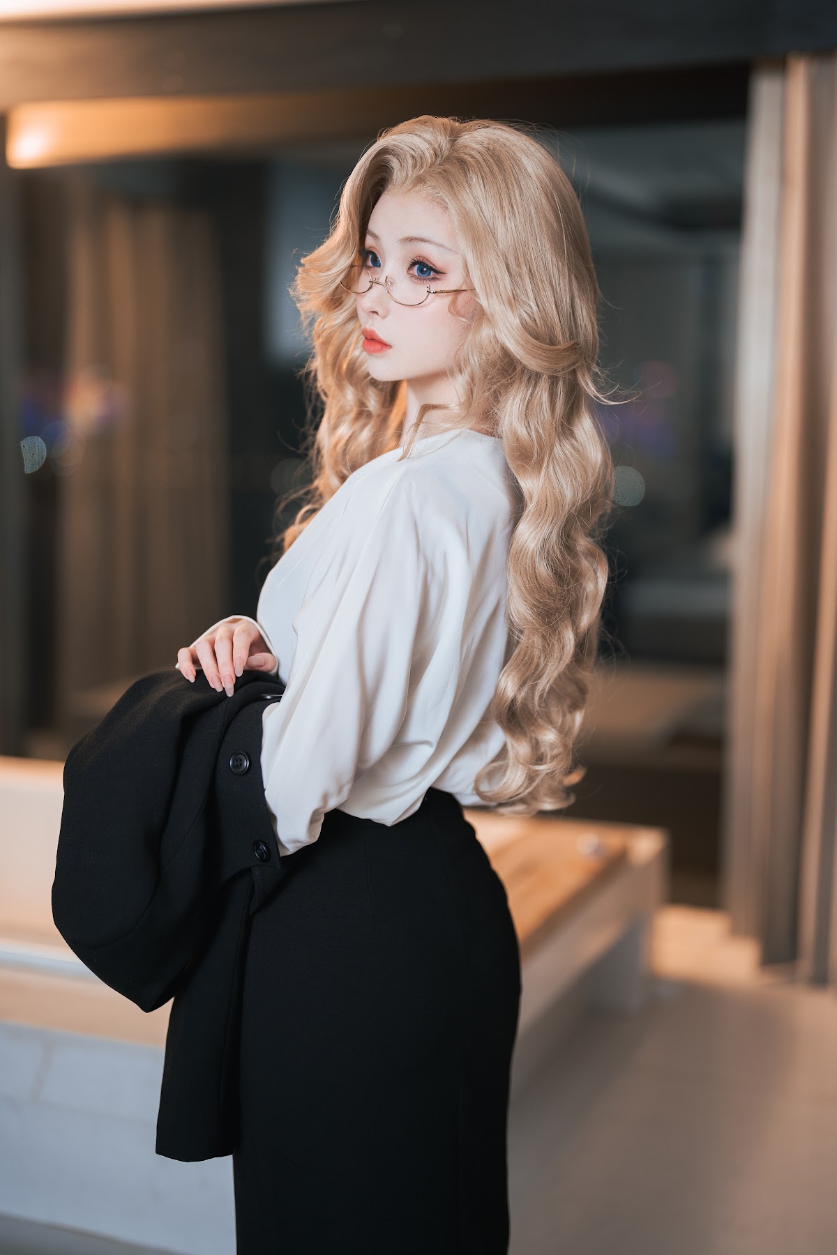 Coser@rioko凉凉子 Vol.105 女上司单人版 - P7