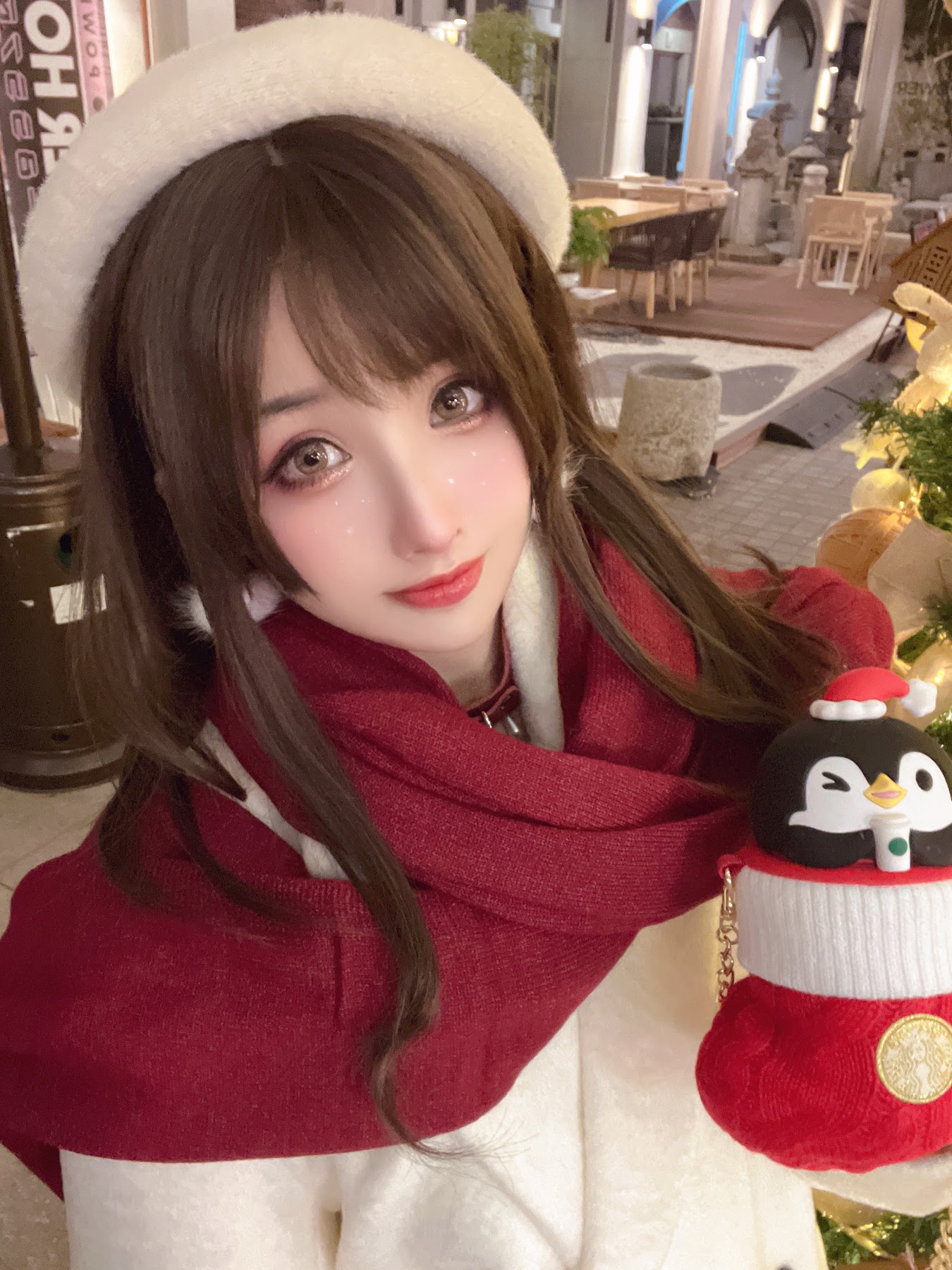 Coser@rioko凉凉子 Vol.082 圣诞麋鹿套装 - P44
