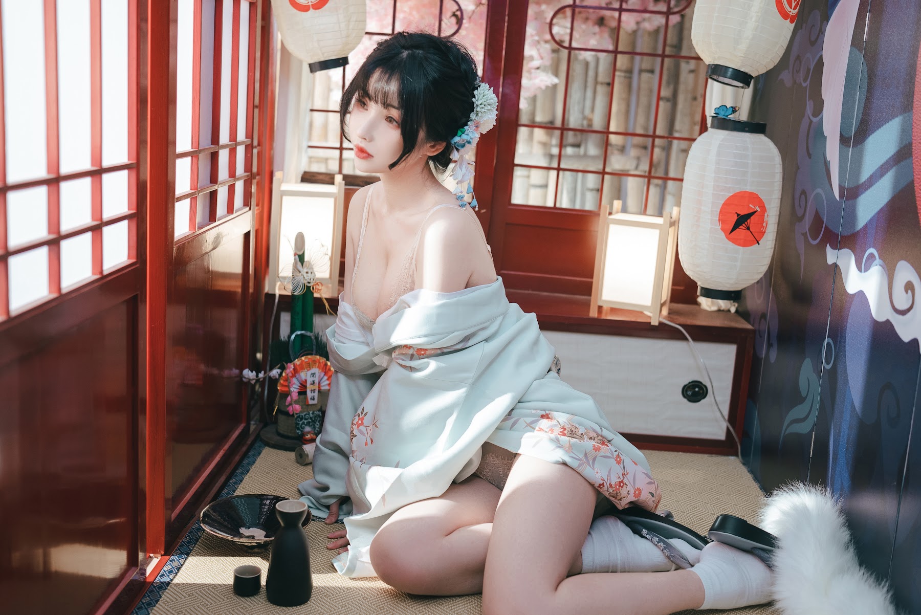 Coser@rioko凉凉子 Vol.081 《年上の韵》温泉旅行 - P7