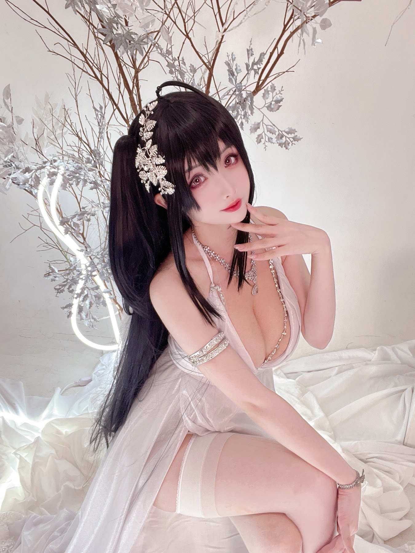 Coser@rioko凉凉子 Vol.078 大凤花嫁 - P4