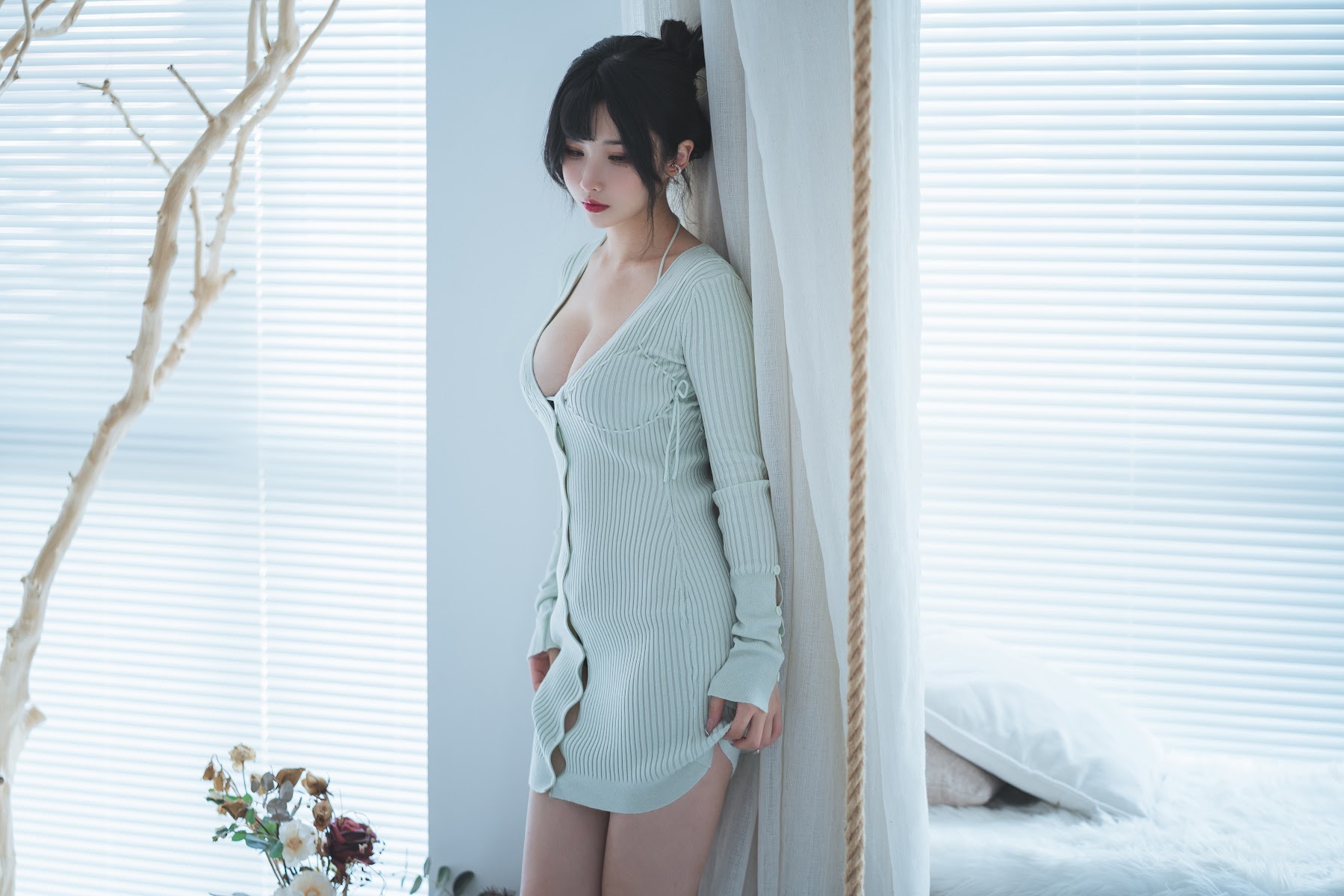 Coser@rioko凉凉子 Vol.077 人妻毛衣 - P41