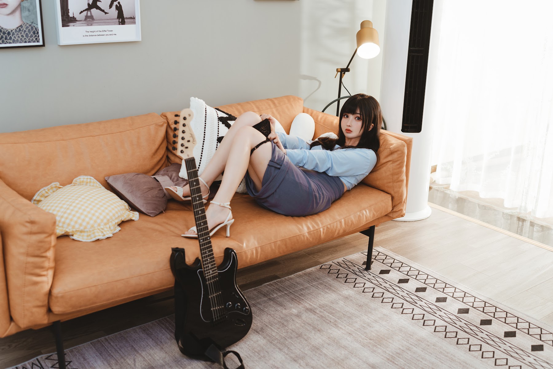 Coser@rioko凉凉子 Vol.074 吉他妹妹系带裙 - P31
