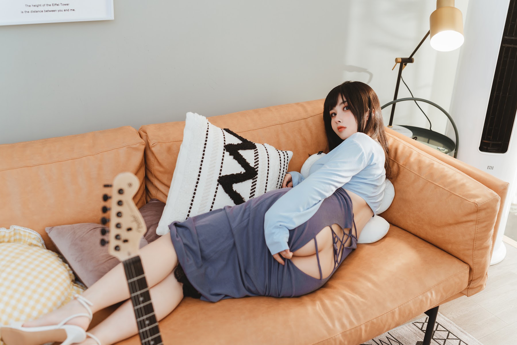 Coser@rioko凉凉子 Vol.074 吉他妹妹系带裙 - P33