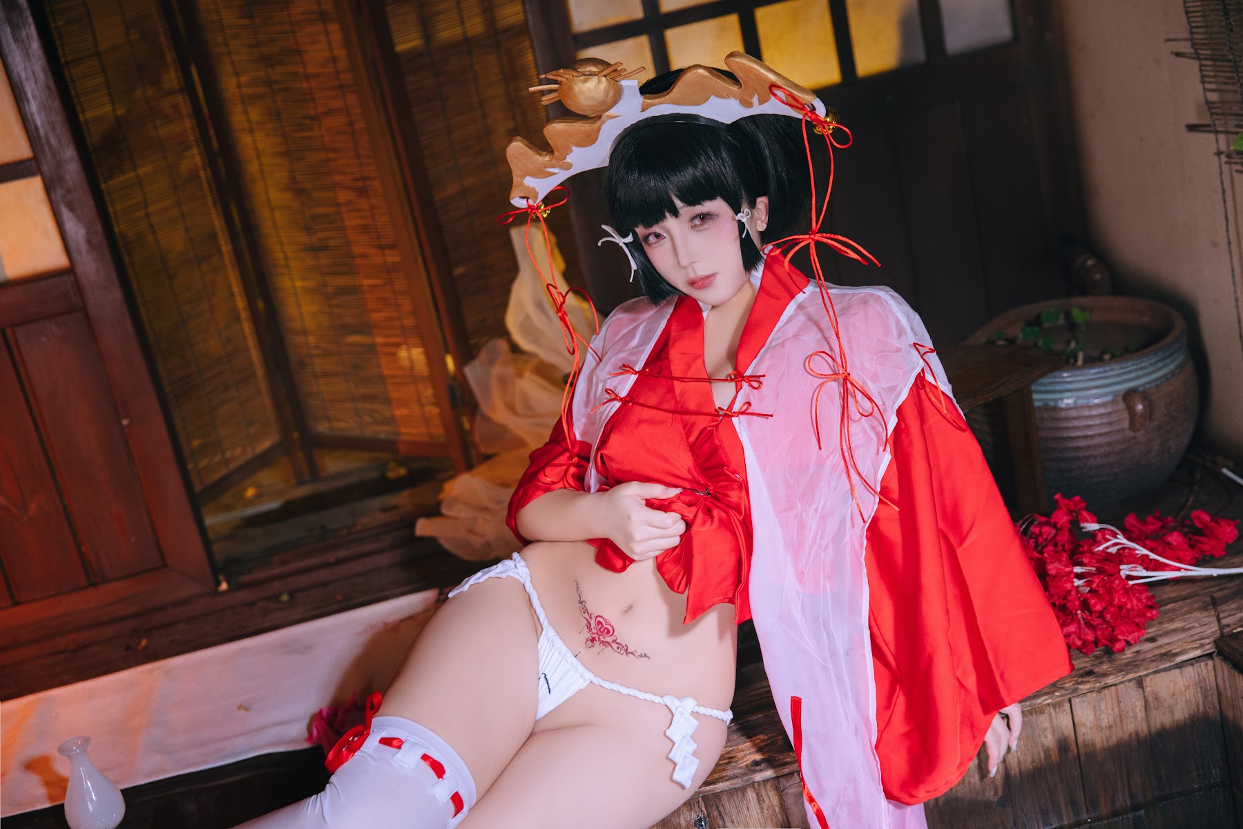 Coser@日奈娇 – 辉夜巫女 - P12