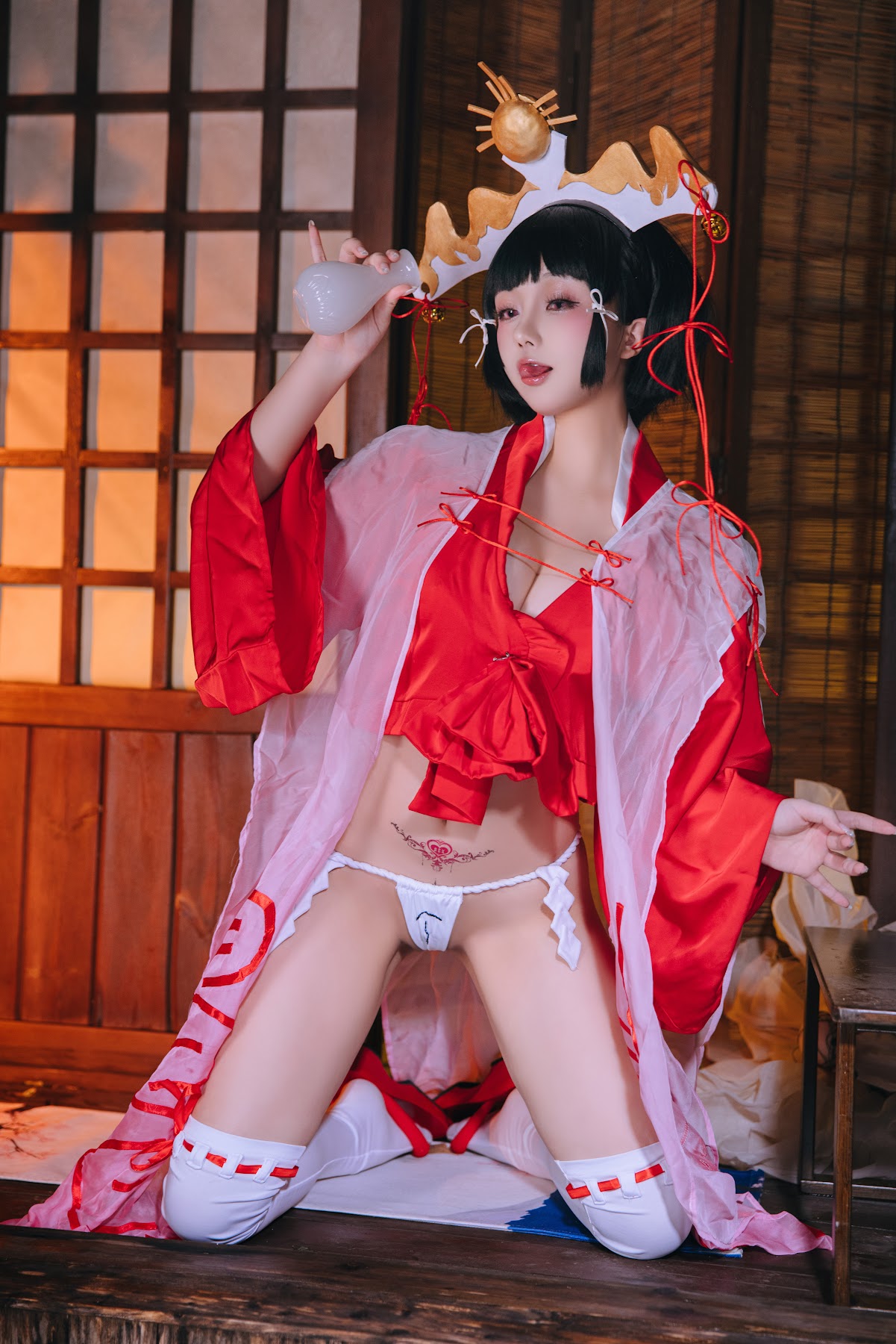 Coser@日奈娇 – 辉夜巫女 - P14