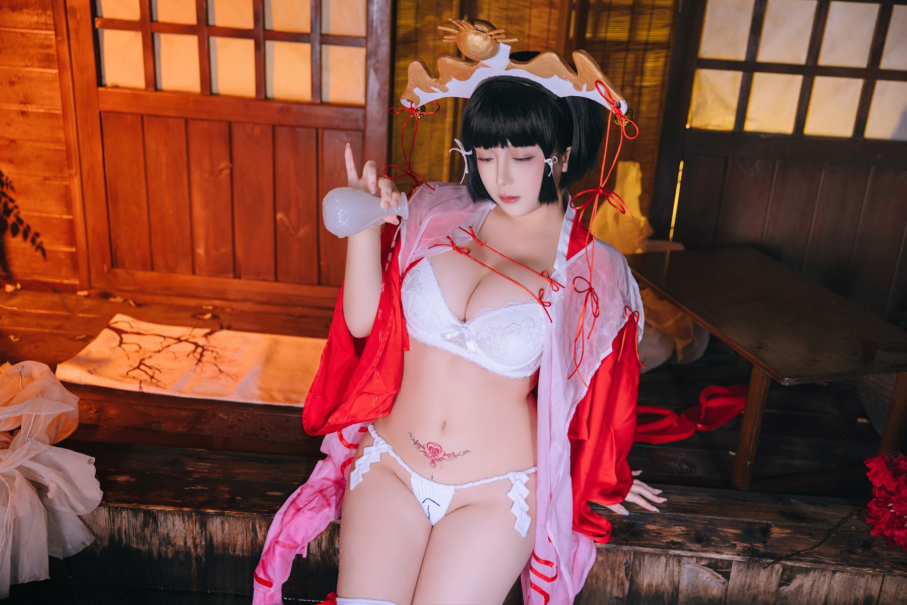 Coser@日奈娇 – 辉夜巫女 - P21