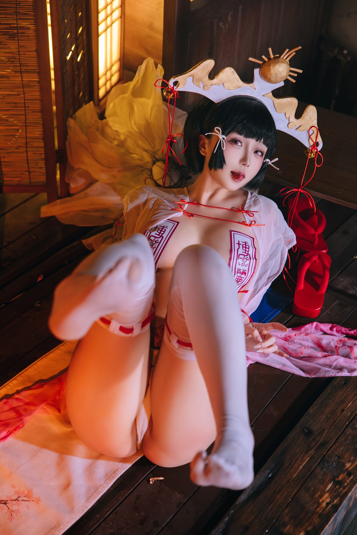 Coser@日奈娇 – 辉夜巫女 - P25