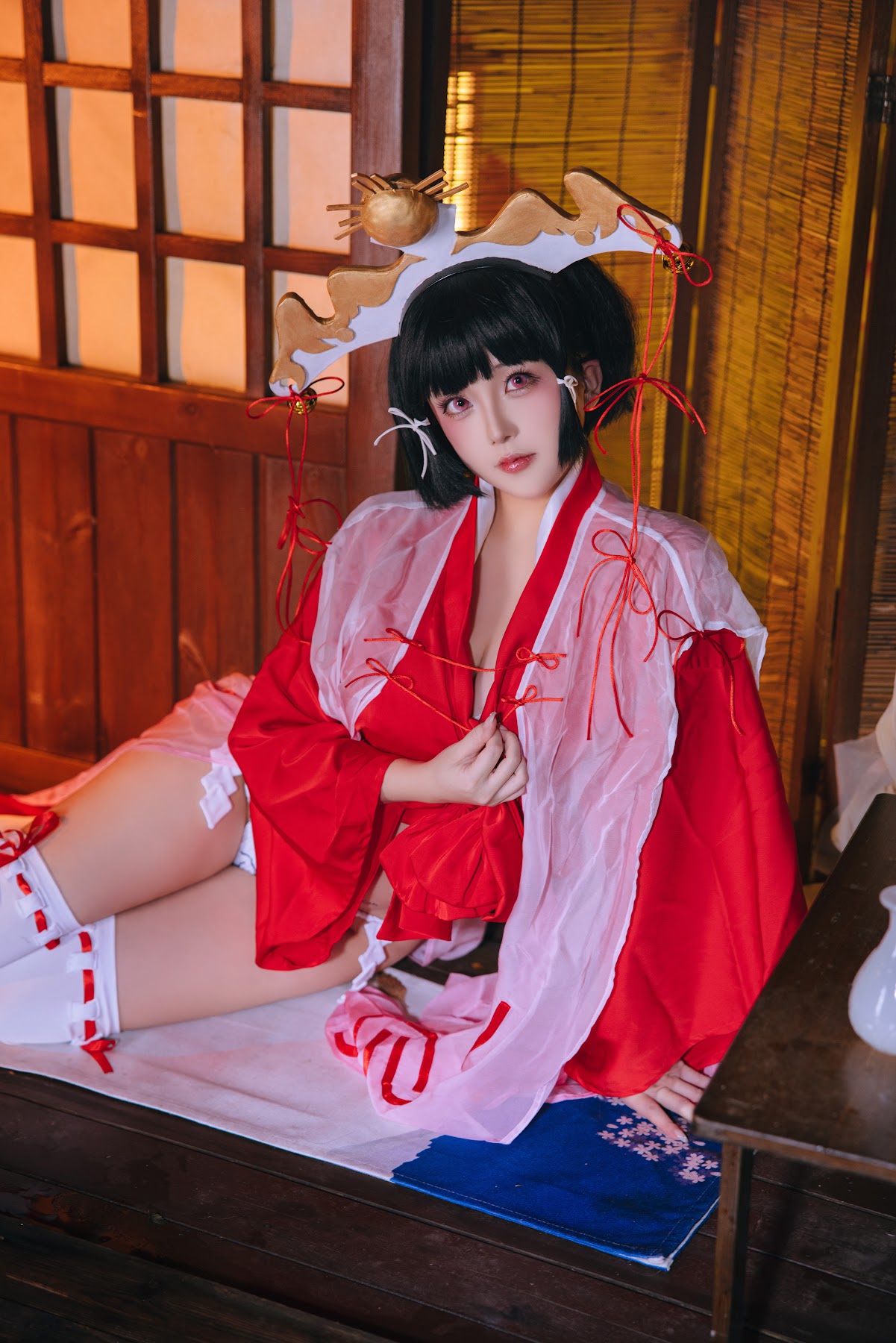 Coser@日奈娇 – 辉夜巫女 - P4