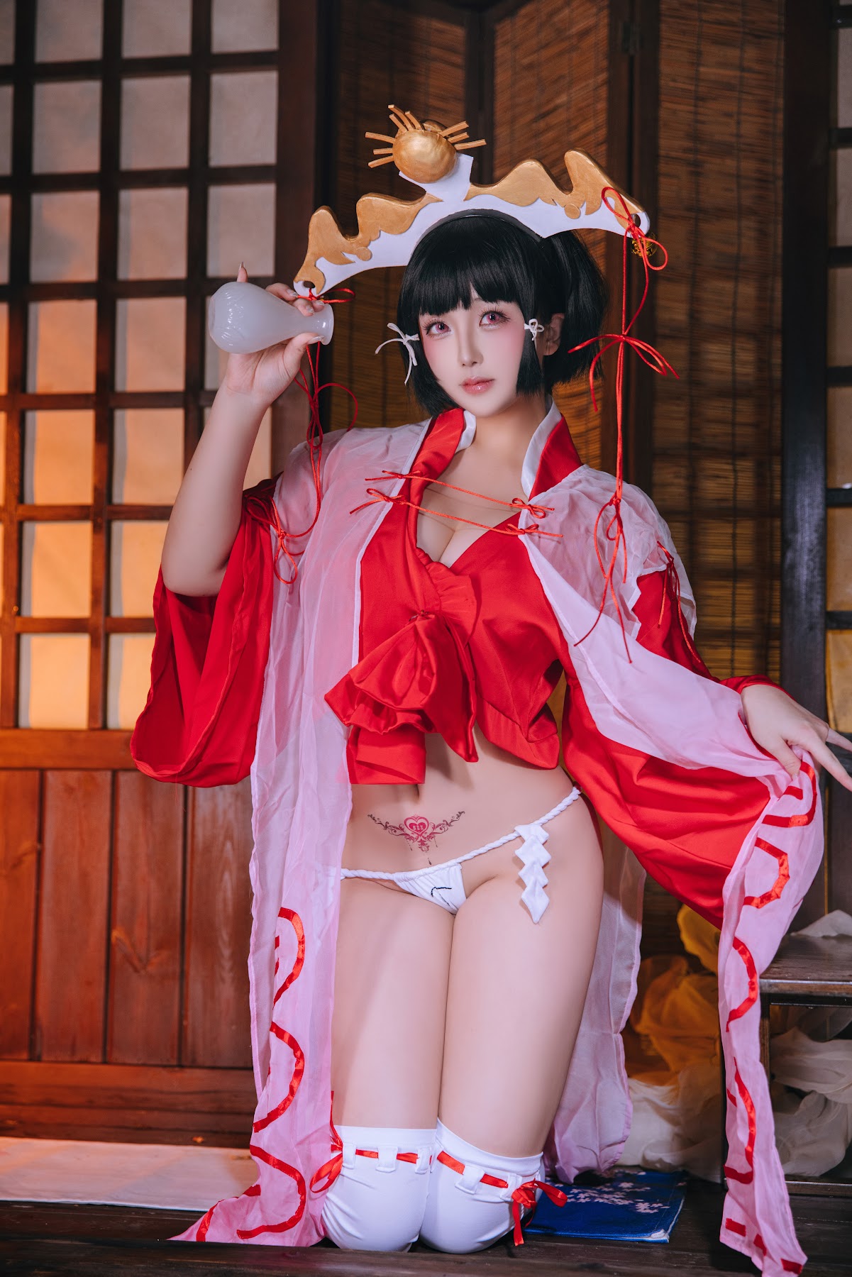 Coser@日奈娇 – 辉夜巫女 - P5