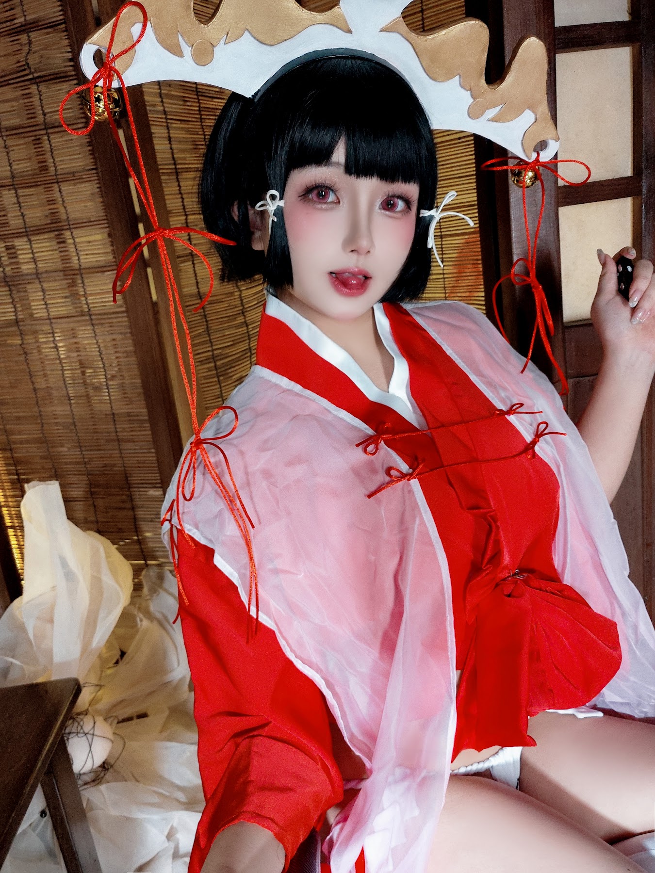 Coser@日奈娇 – 辉夜巫女 - P82