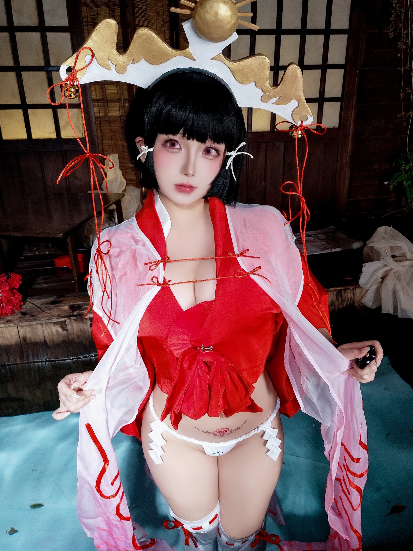 Coser@日奈娇 – 辉夜巫女 - P84