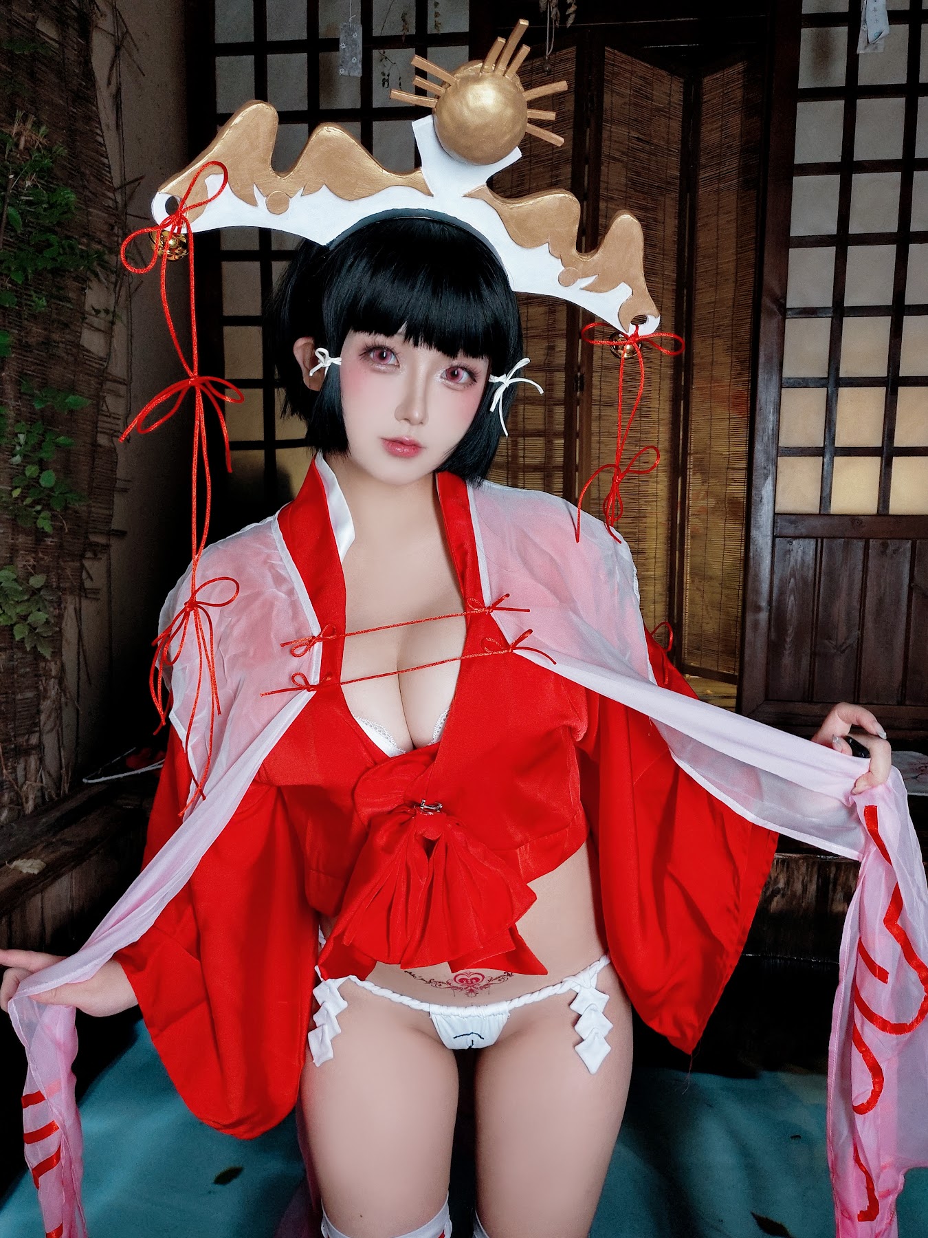 Coser@日奈娇 – 辉夜巫女 - P86