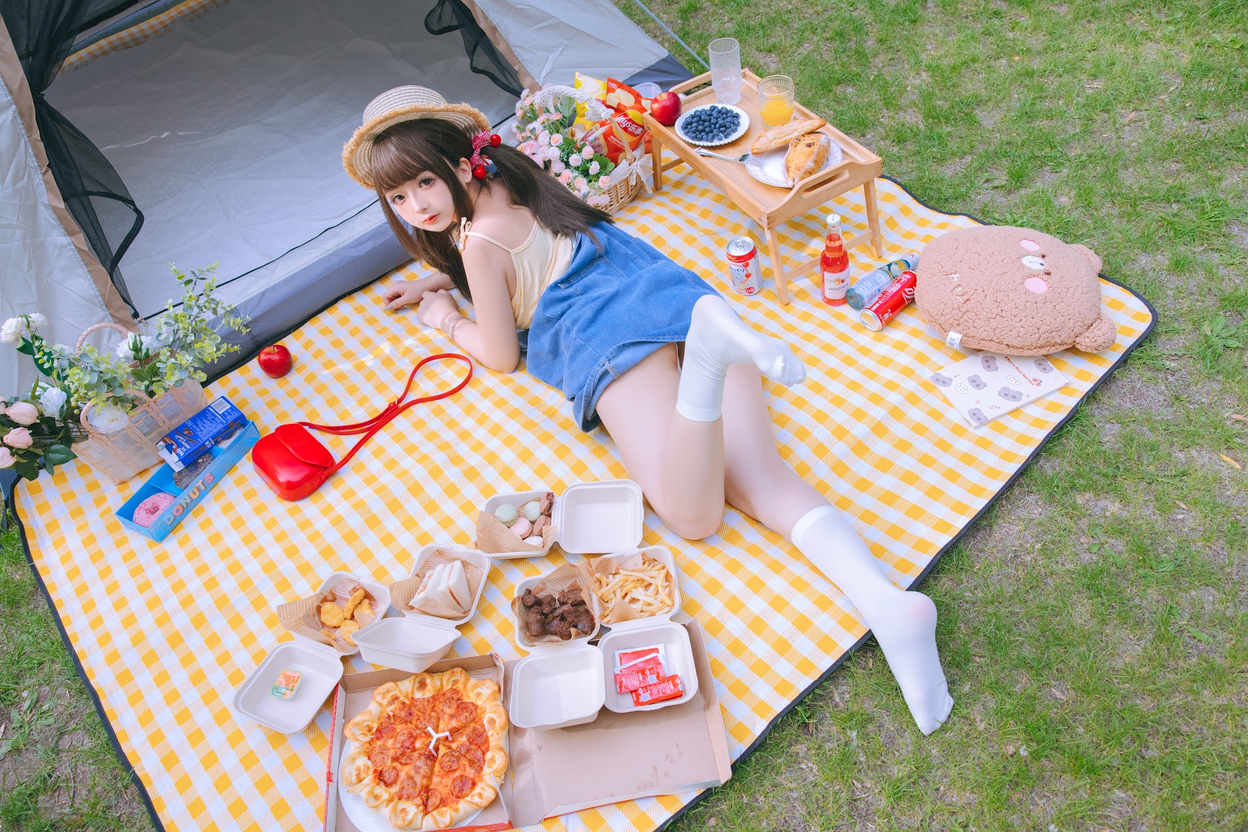 Coser@日奈娇 – 野餐日 - P22