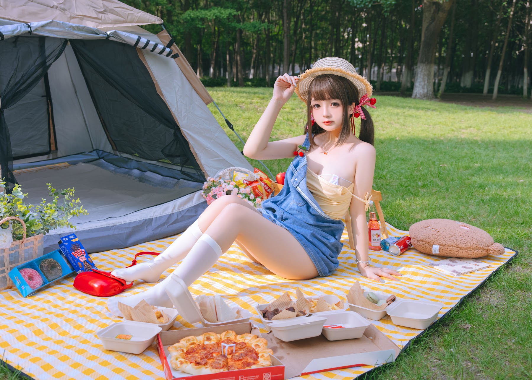 Coser@日奈娇 – 野餐日 - P27