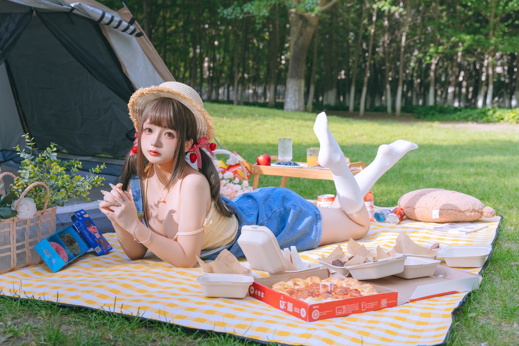 Coser@日奈娇 – 野餐日 - P28