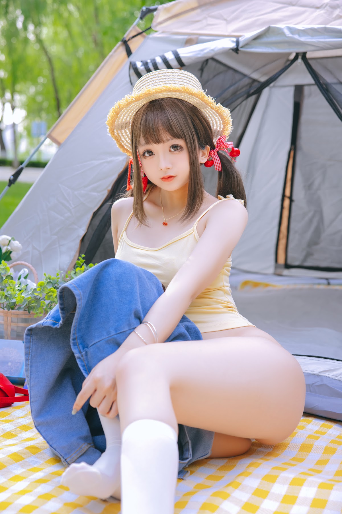 Coser@日奈娇 – 野餐日 - P51