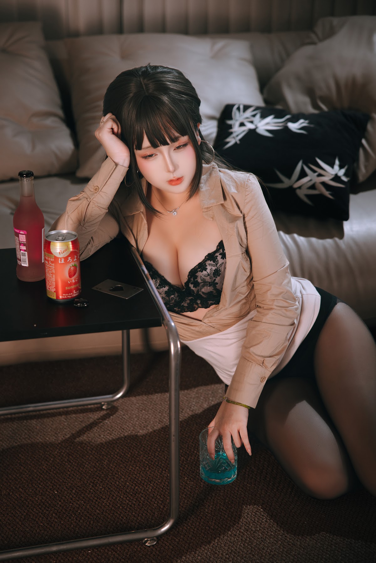Coser@日奈娇 – 醉酒的同事 - P157