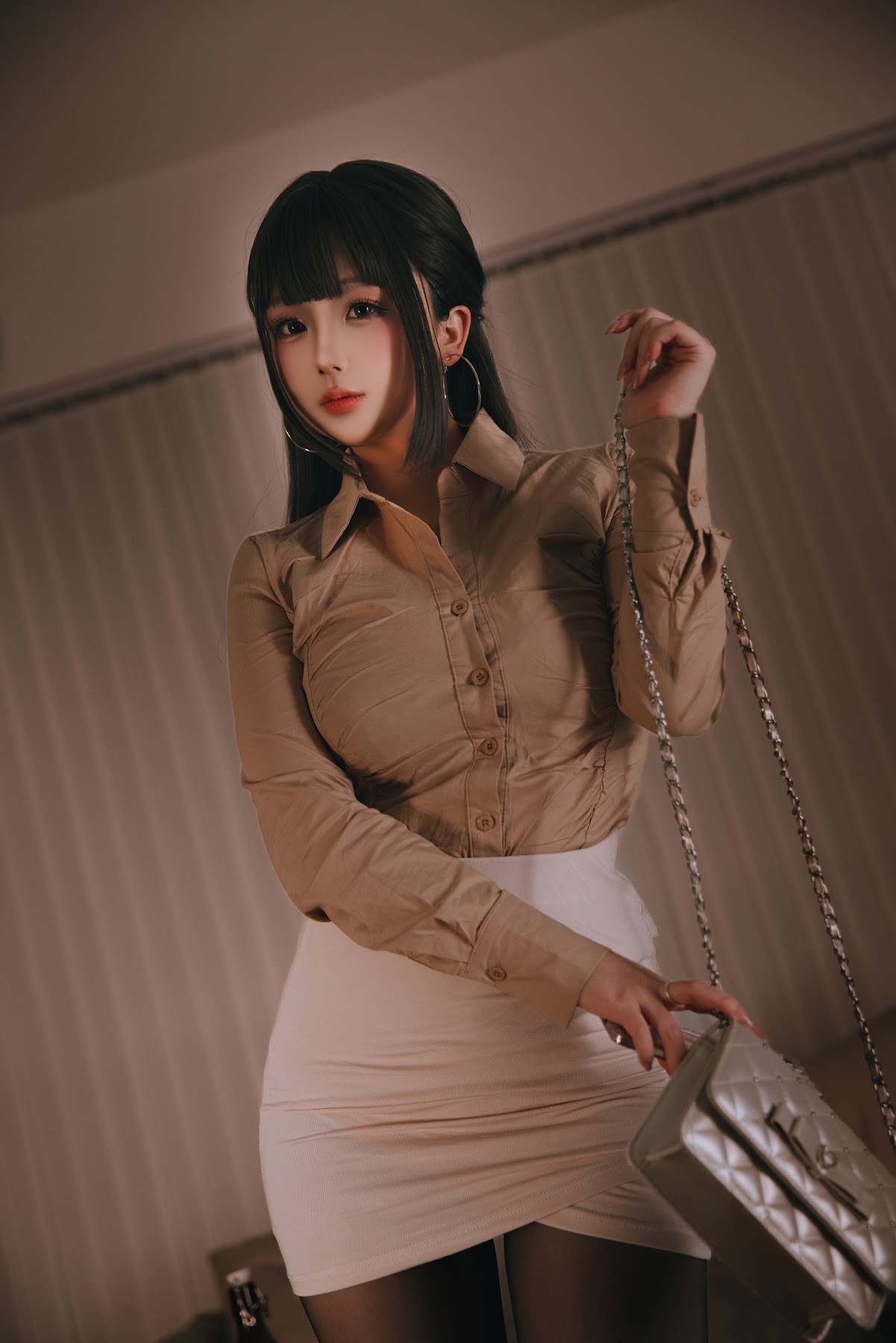 Coser@日奈娇 – 醉酒的同事 - P39