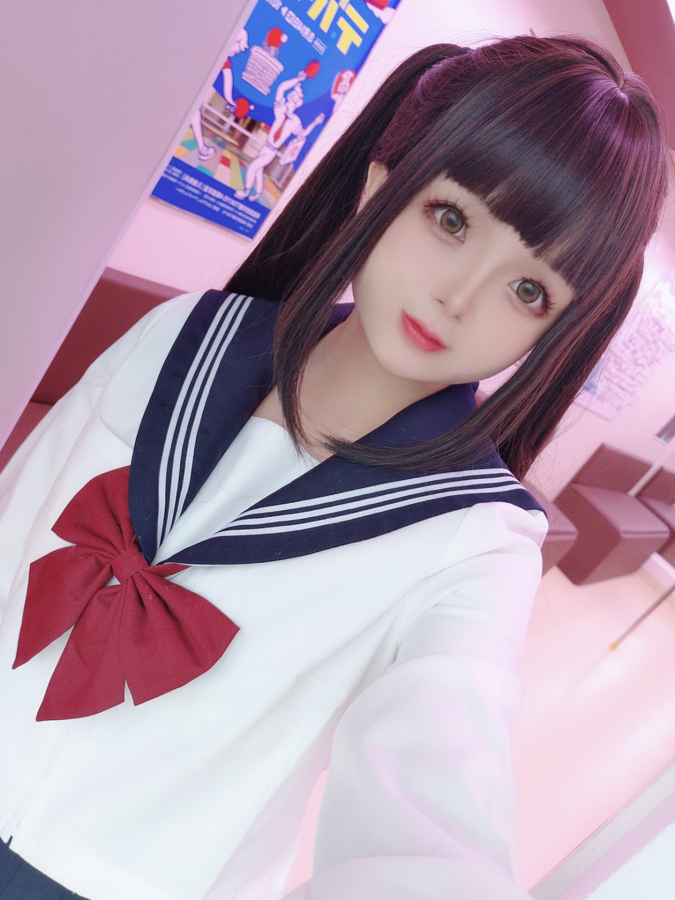 Coser@日奈娇 – 列车JK - P139
