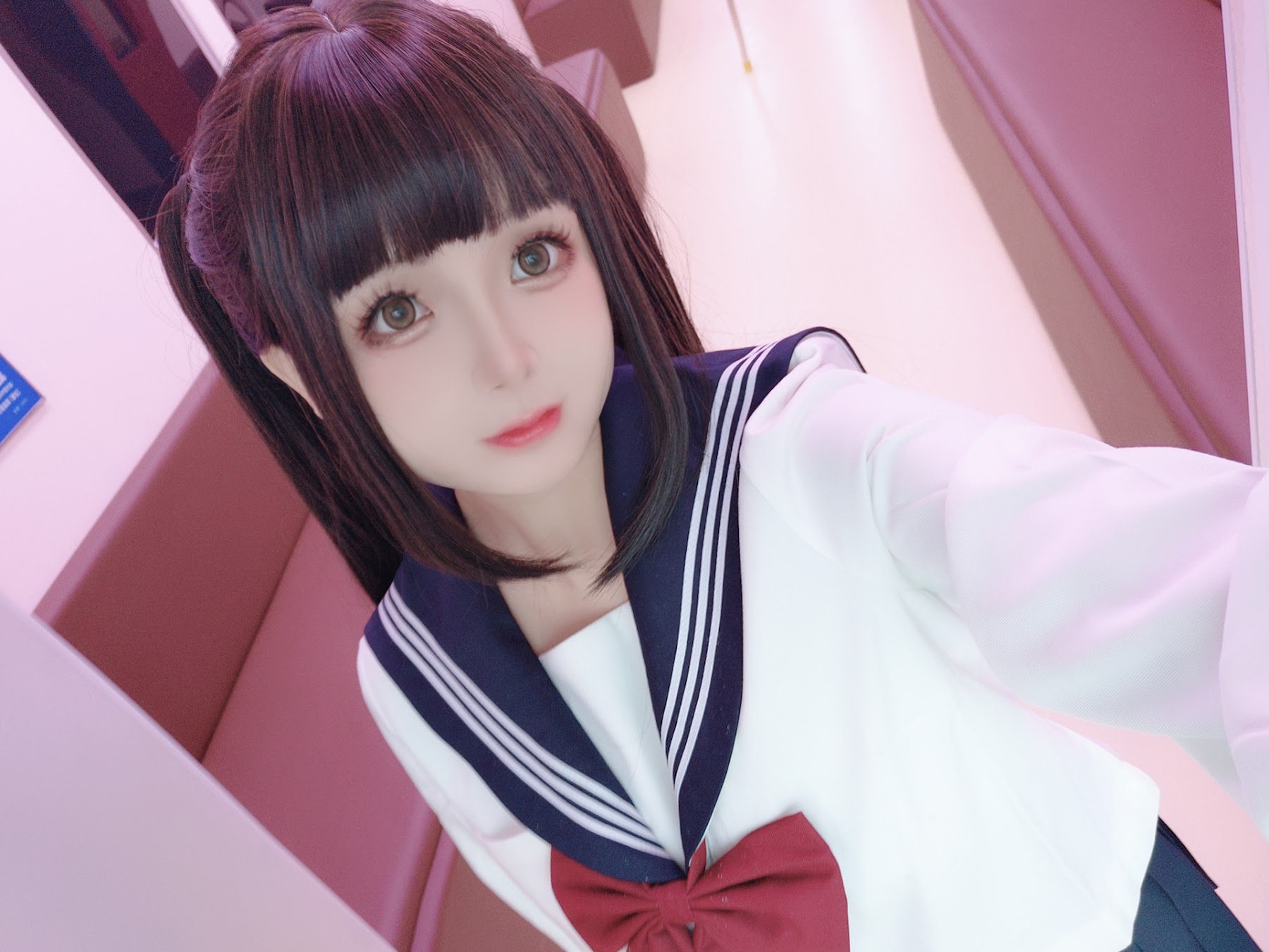 Coser@日奈娇 – 列车JK - P140