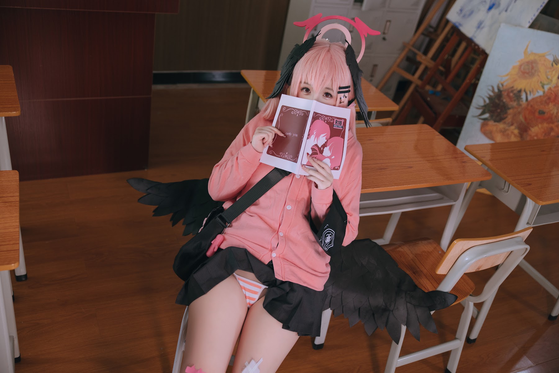 Coser@日奈娇 – 下江小春JK - P22