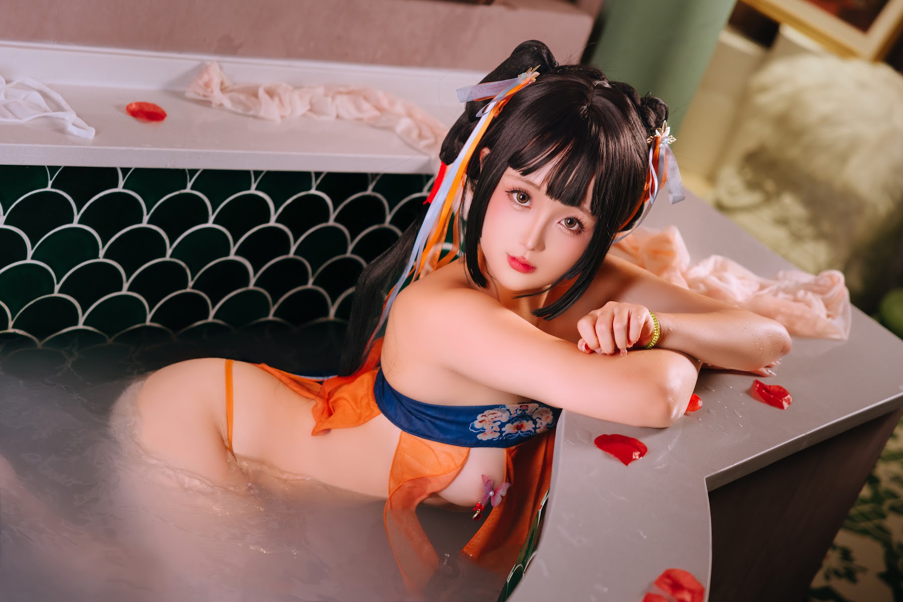Coser@日奈娇 – 鸳鸯浴 - P102