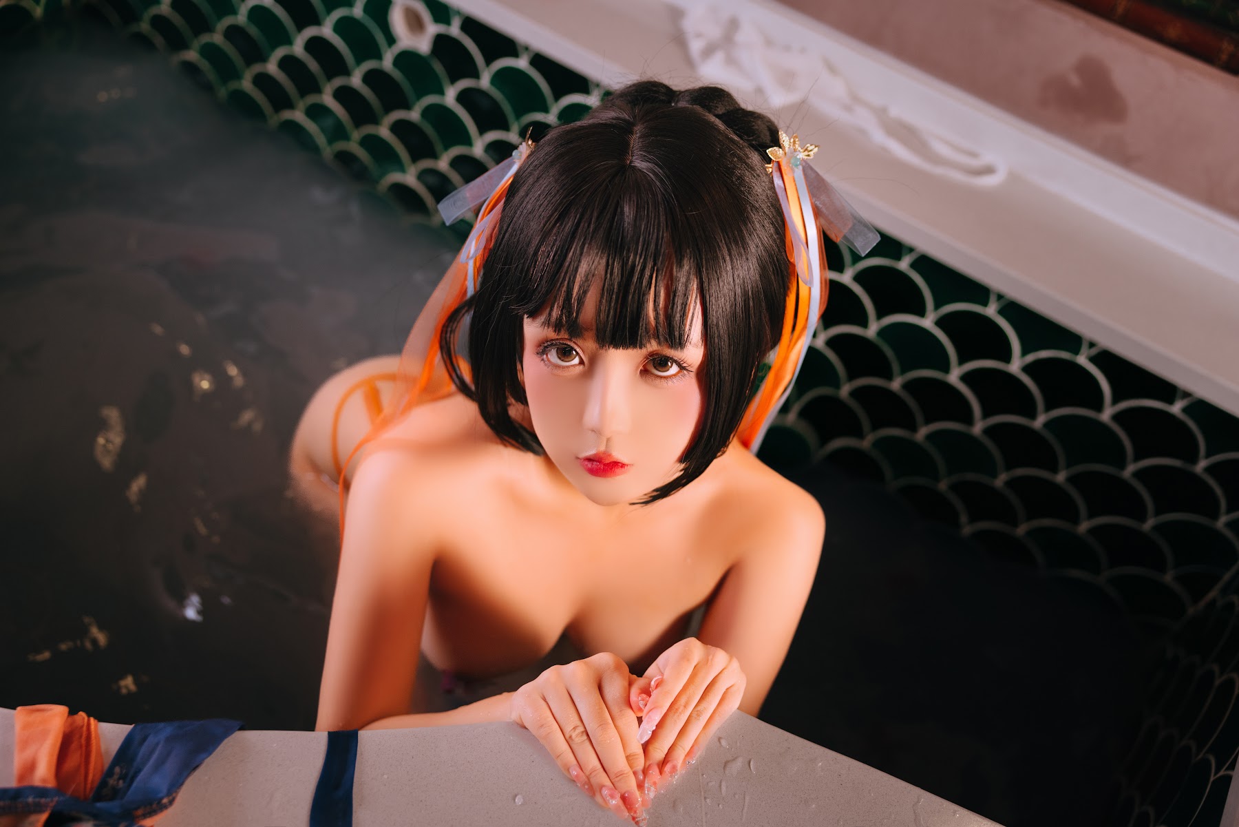 Coser@日奈娇 – 鸳鸯浴 - P19
