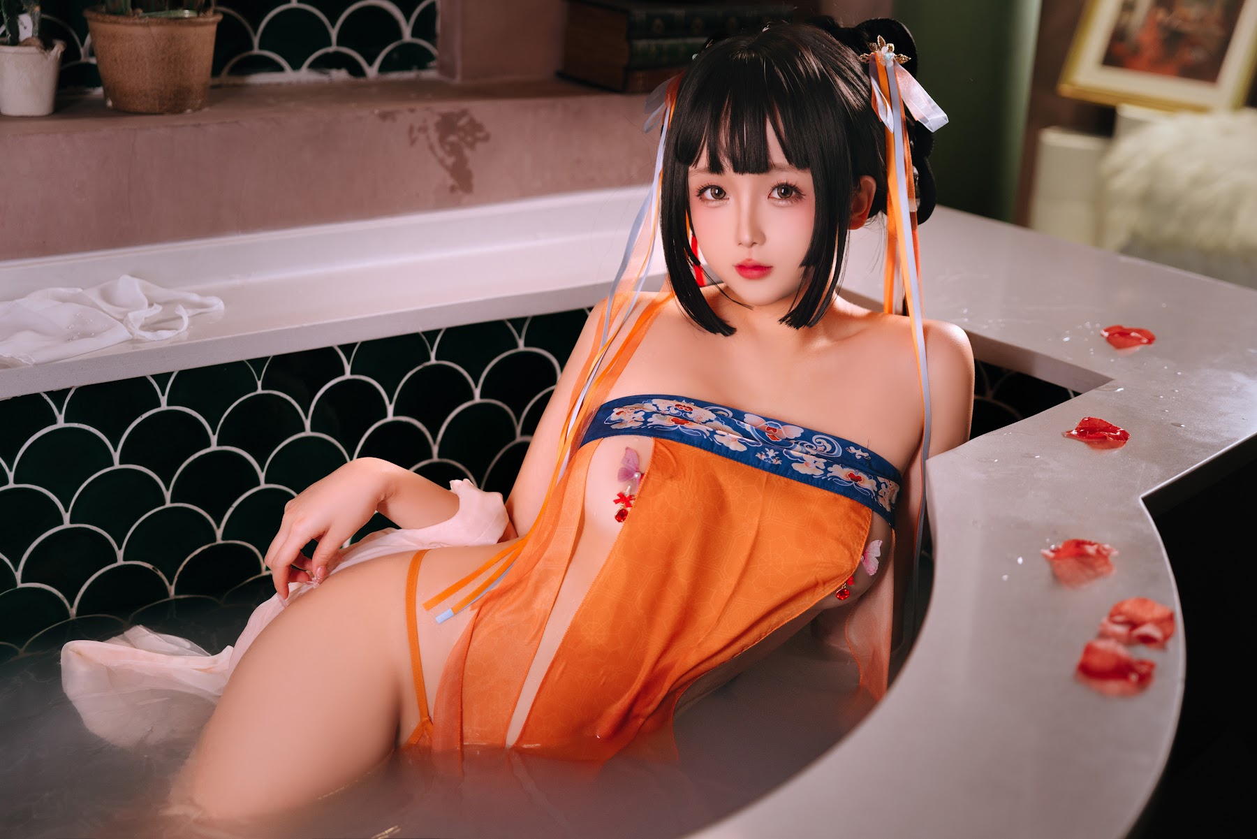 Coser@日奈娇 – 鸳鸯浴 - P84