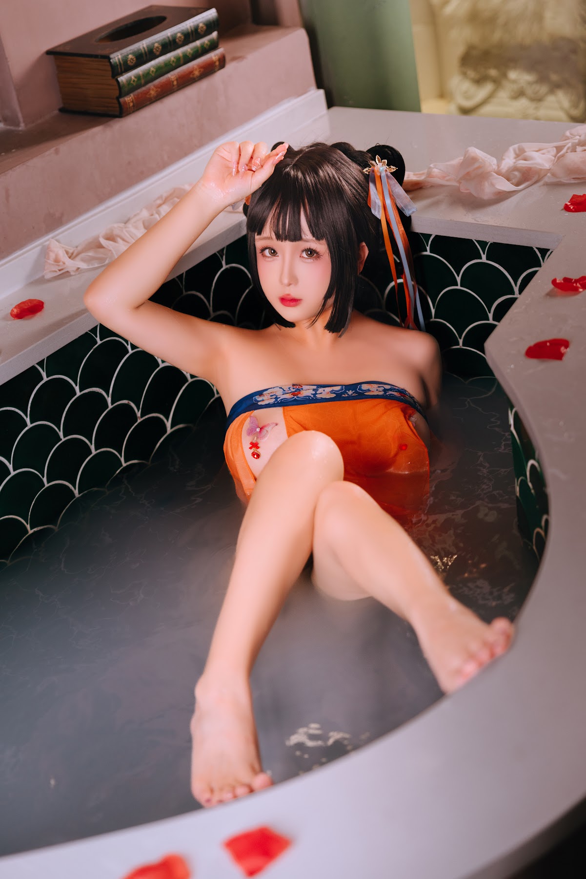 Coser@日奈娇 – 鸳鸯浴 - P93