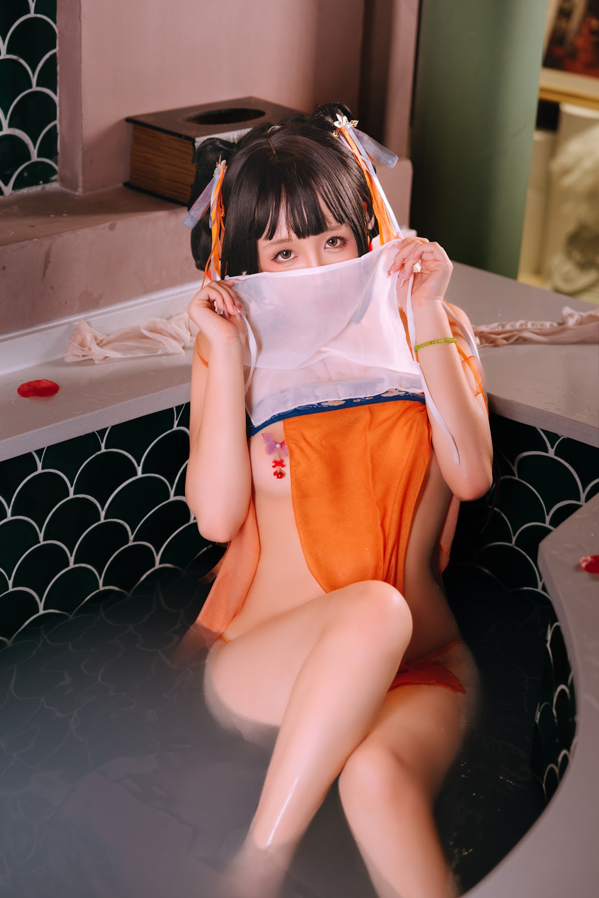 Coser@日奈娇 – 鸳鸯浴 - P97