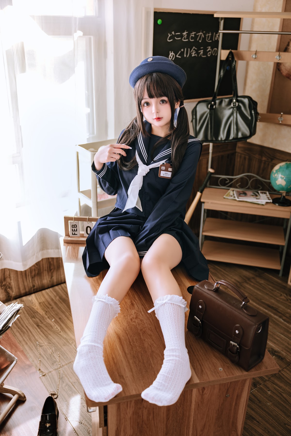 Coser@日奈娇 – 补习班 - P14