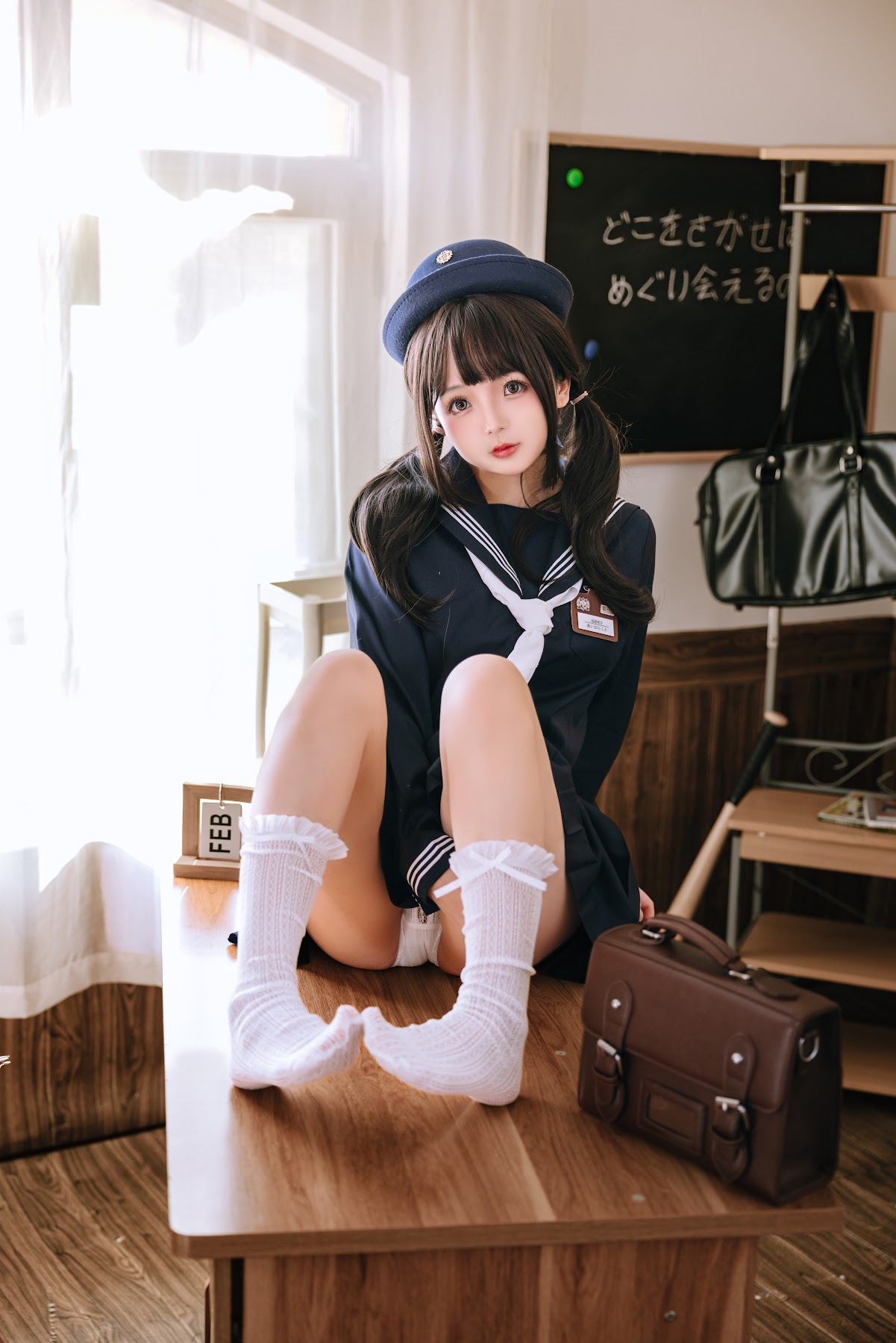 Coser@日奈娇 – 补习班 - P16