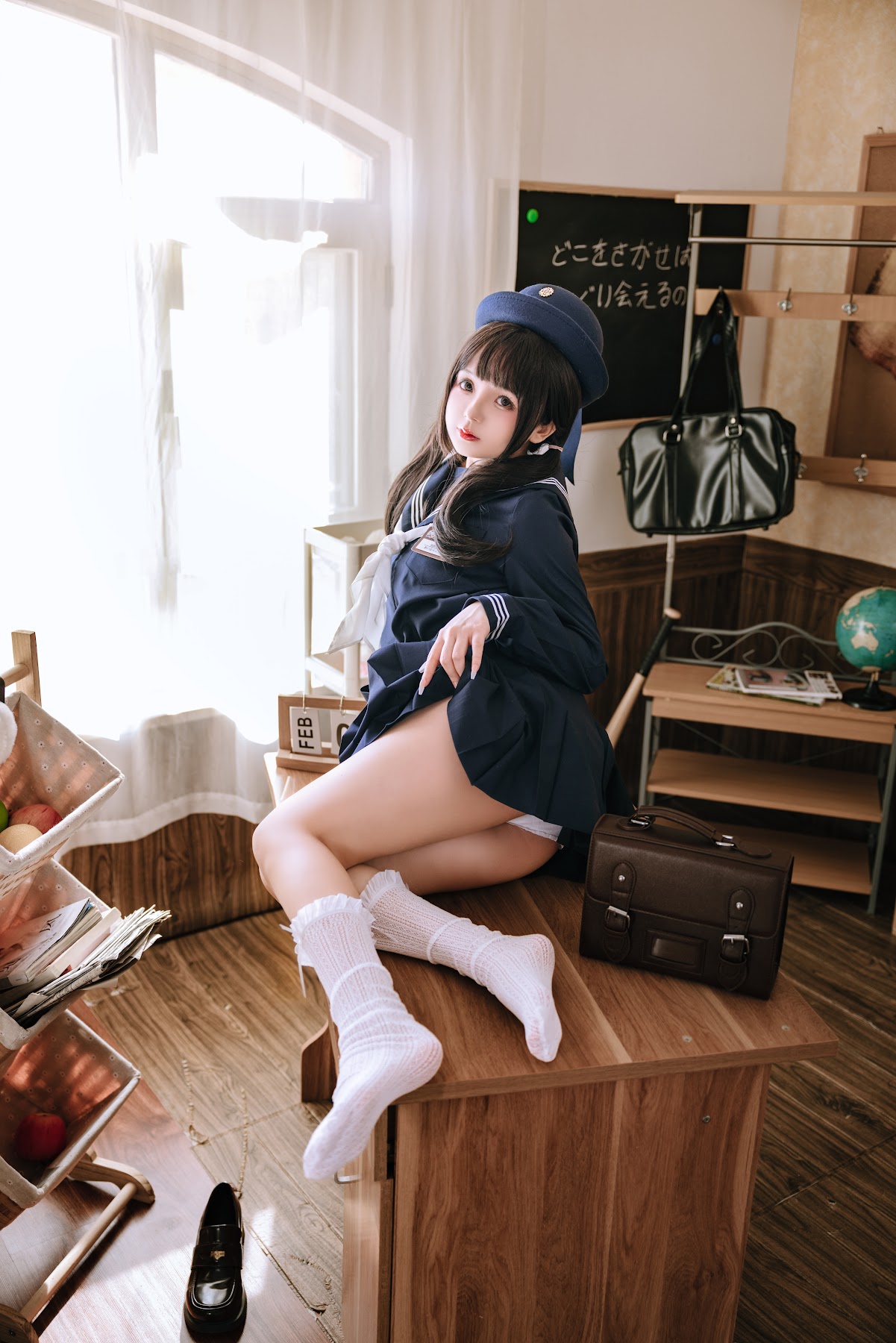 Coser@日奈娇 – 补习班 - P19